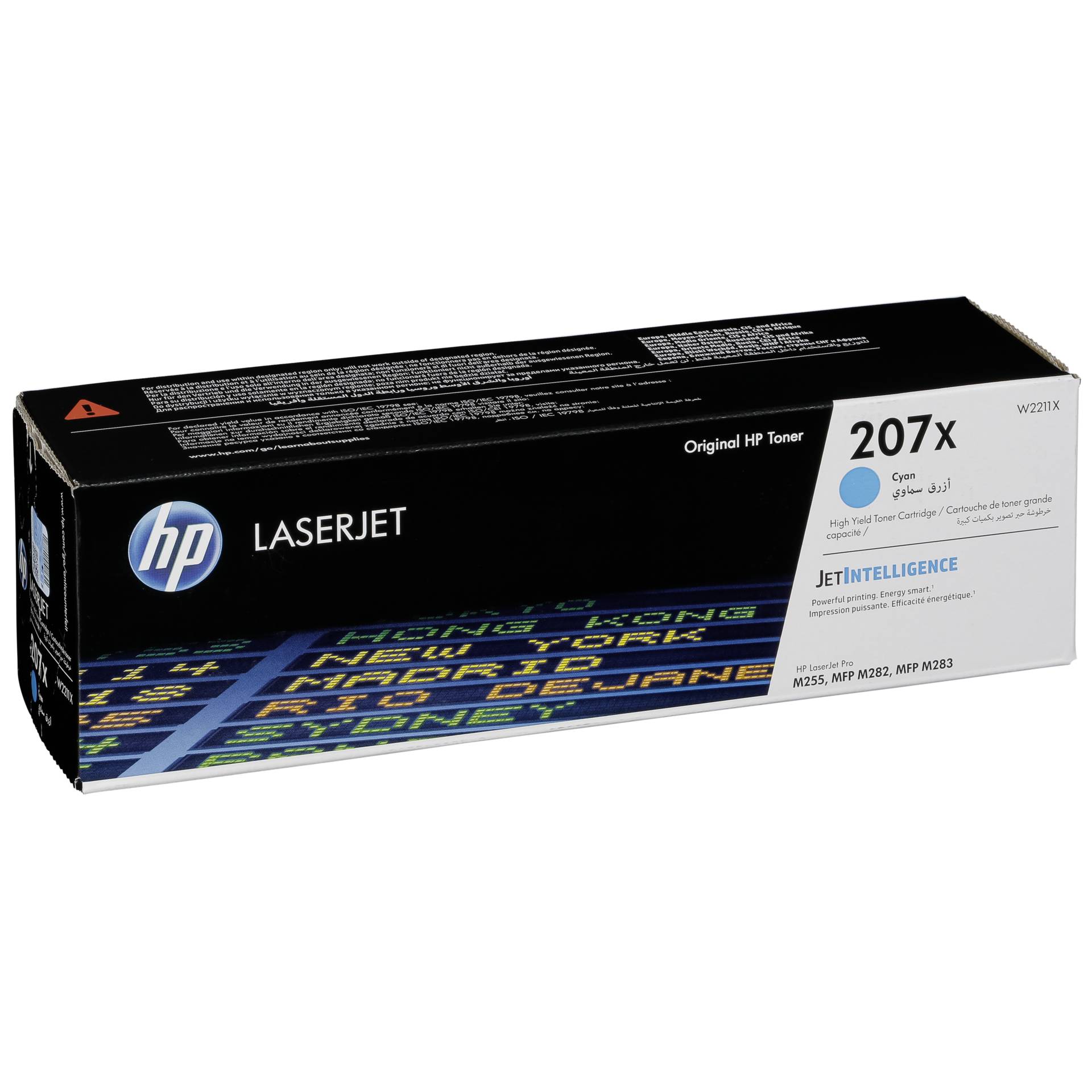 HP cartuccia W 2211 X ciano No. 207 X