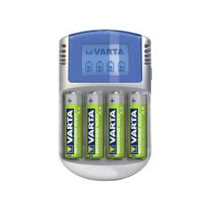 Varta LCD caricabatteria 12V USB incl. 4 batt. 2500 mAh Mign