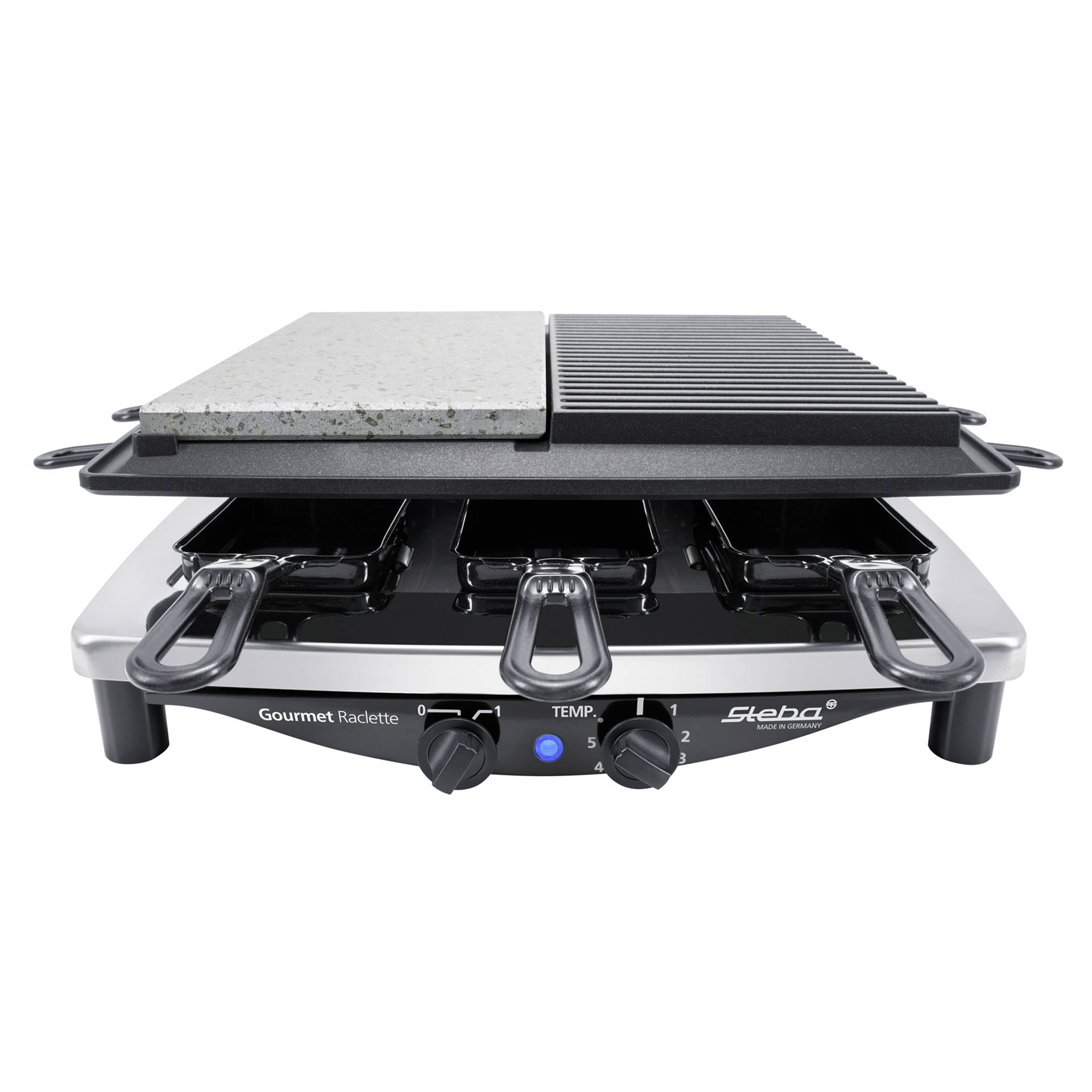 Steba RC 4 plus deluxe cromo Raclette