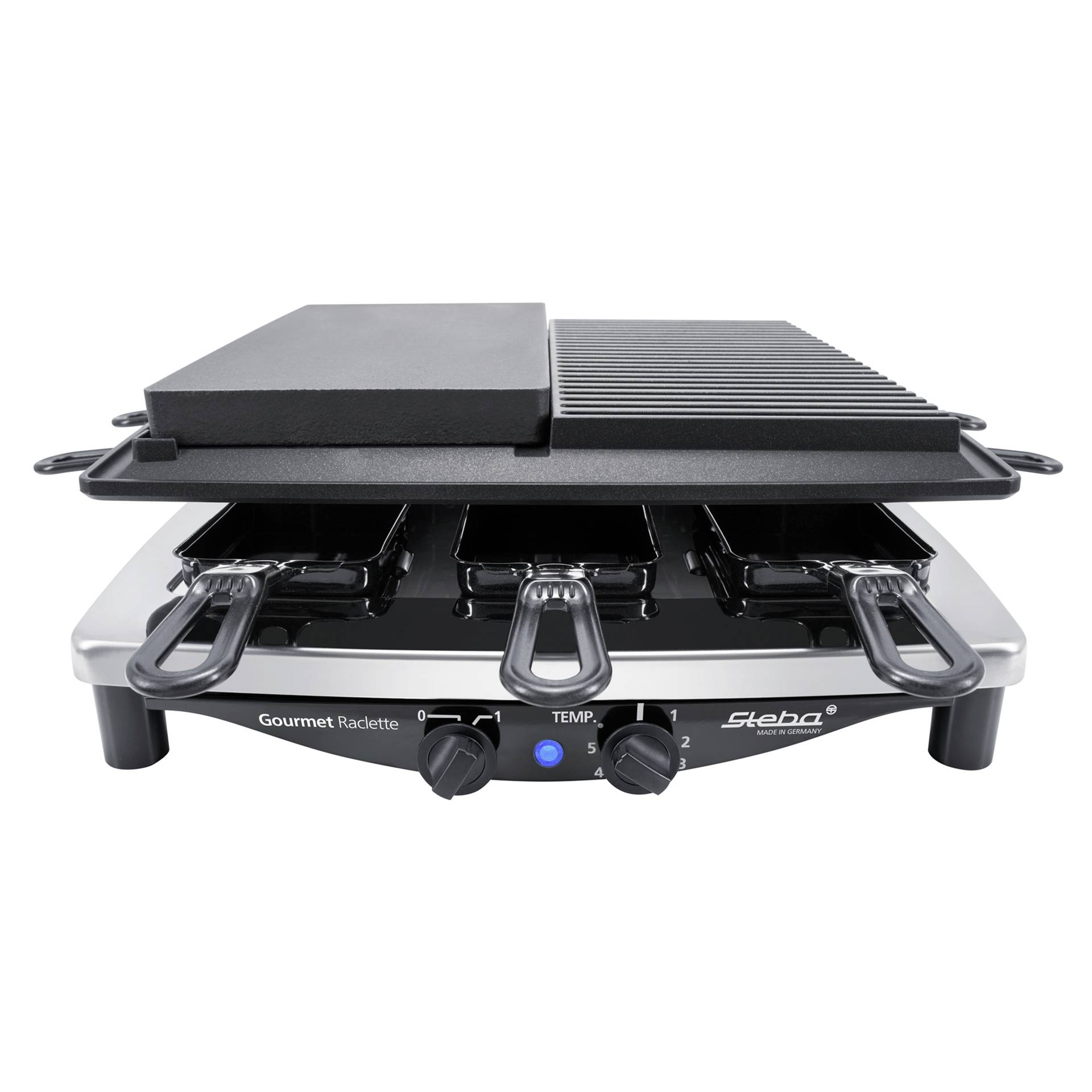 Steba RC 4 plus deluxe cromo Raclette