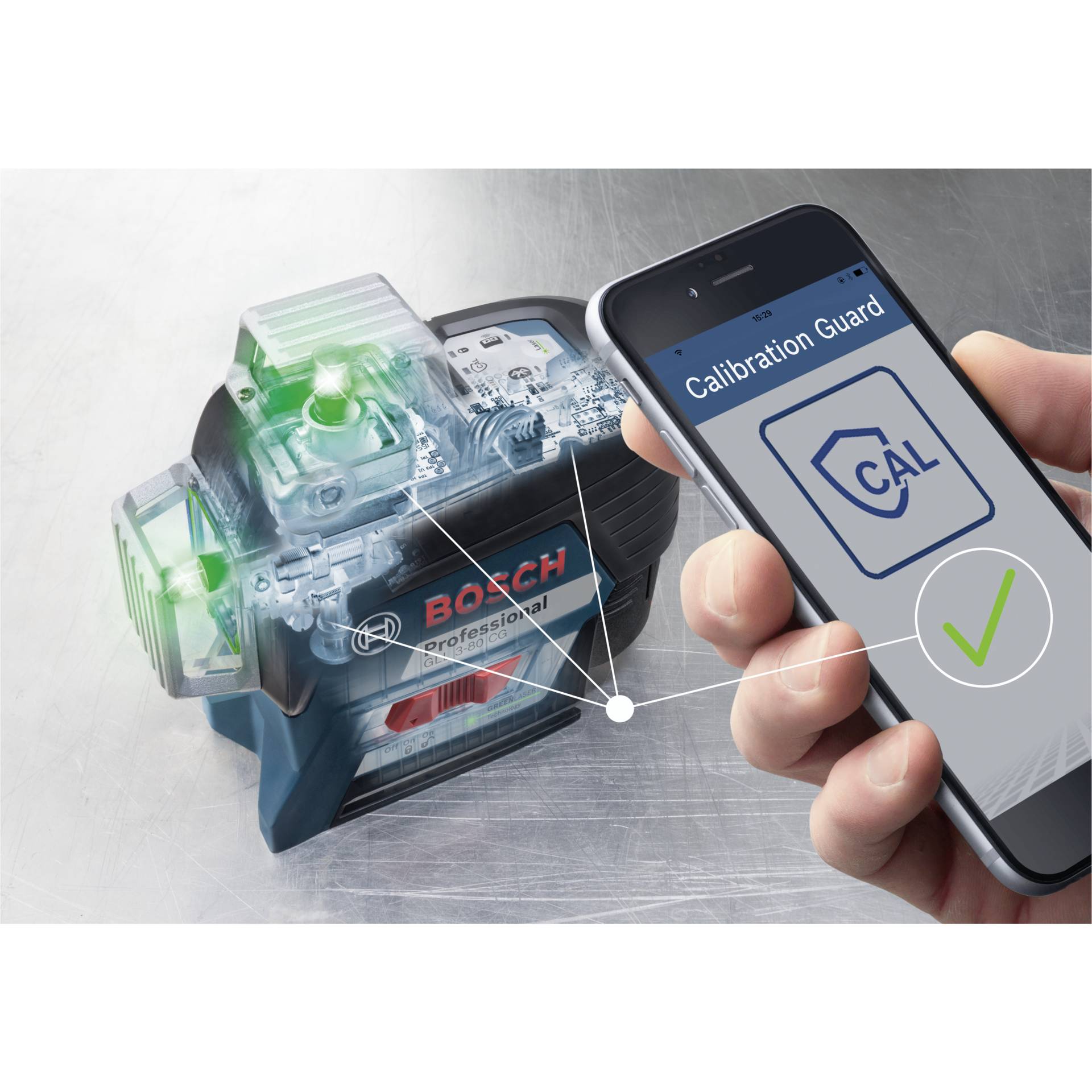 Bosch GLL 3-80 CG Livella laser