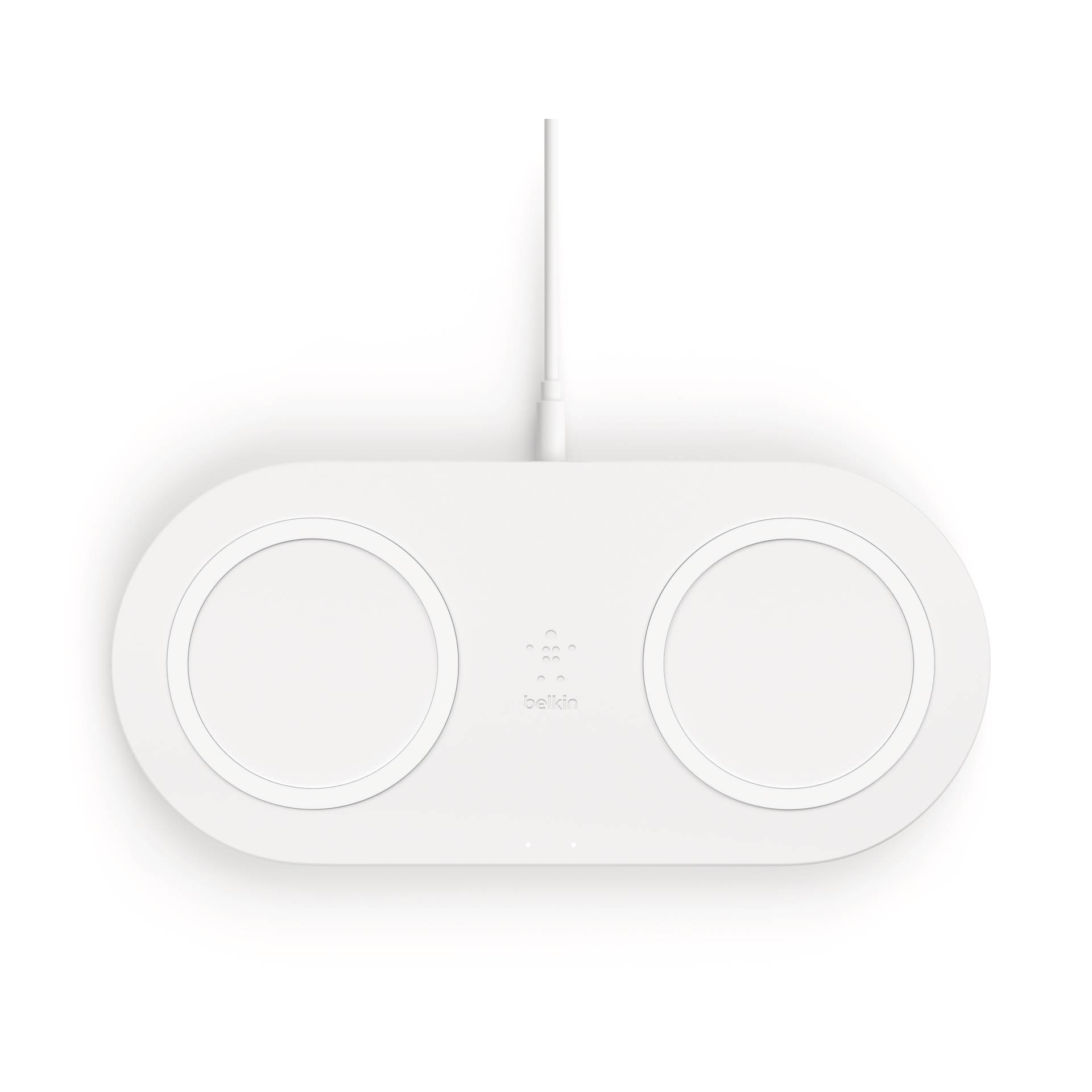 Belkin Dual wirel. Charging Pad 2x10W Aliment. bian. WIZ002v