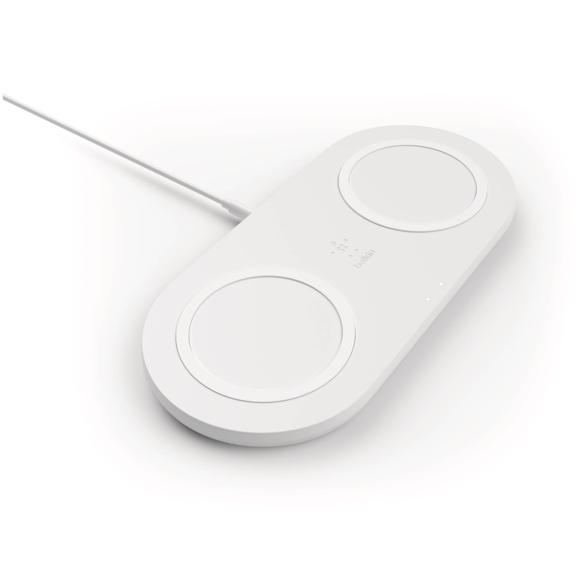 Belkin Dual wirel. Charging Pad 2x10W Aliment. bian. WIZ002v