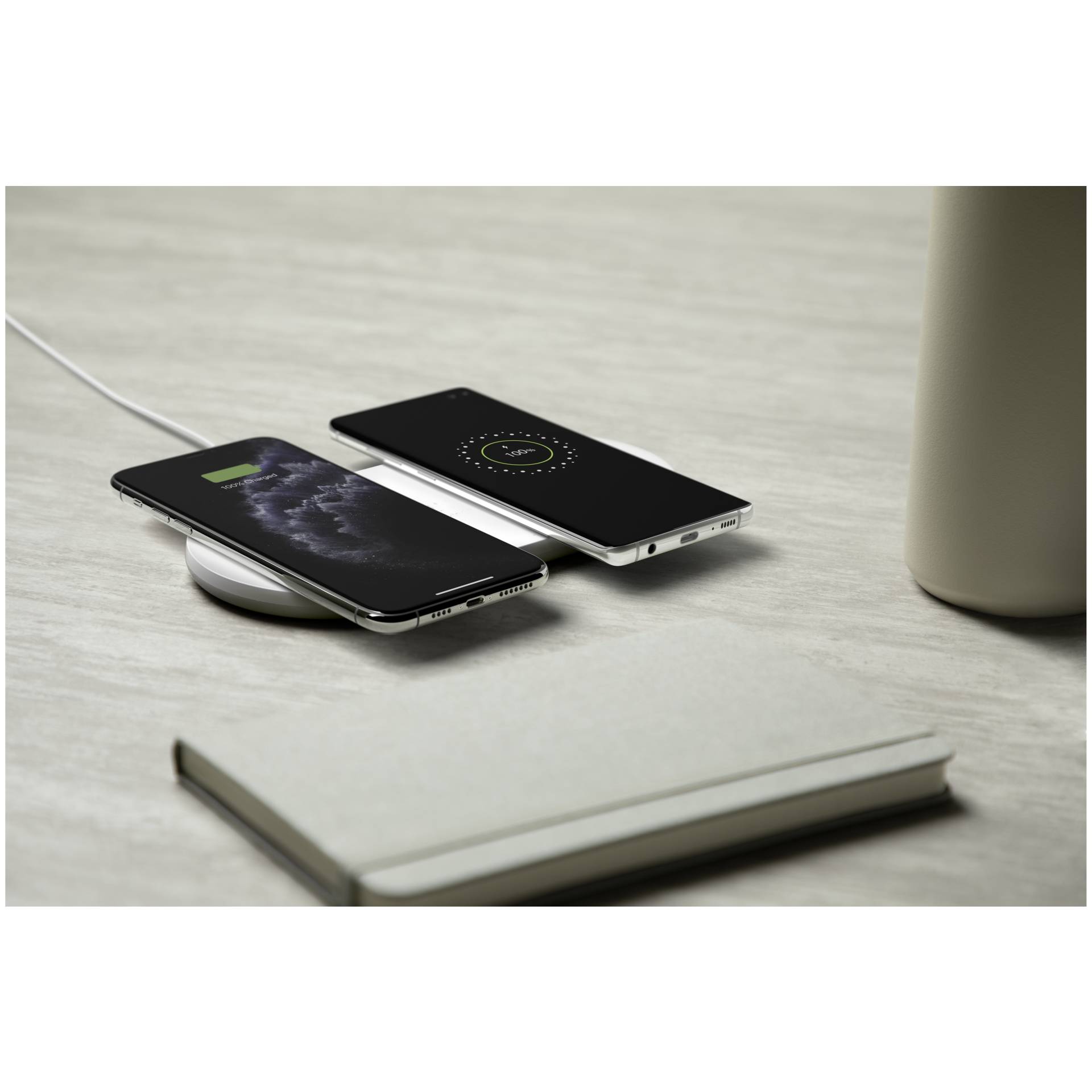 Belkin Dual wirel. Charging Pad 2x10W Aliment. bian. WIZ002v