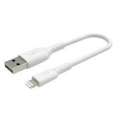 Belkin cavo ric./sinc. Lightning 15cm, PVC, bianco, cert. mf 2