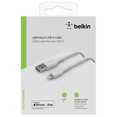 Belkin cavo ric./sinc. Lightning 1m, rivestito, cert. mfi, b