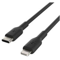 Belkin cavo Lightning/USB-C 1m PVC, cert. mfi, nero 2