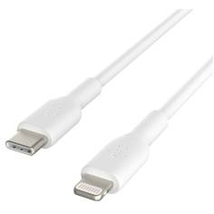 Belkin cavo Lightning/USB-C 1m PVC, cert. mfi., bianco 2