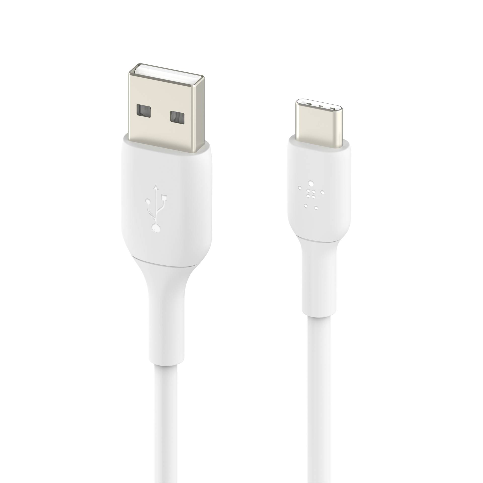 Belkin USB-C/USB-A cavo 2m PVC, bian. CAB001bt2MWH