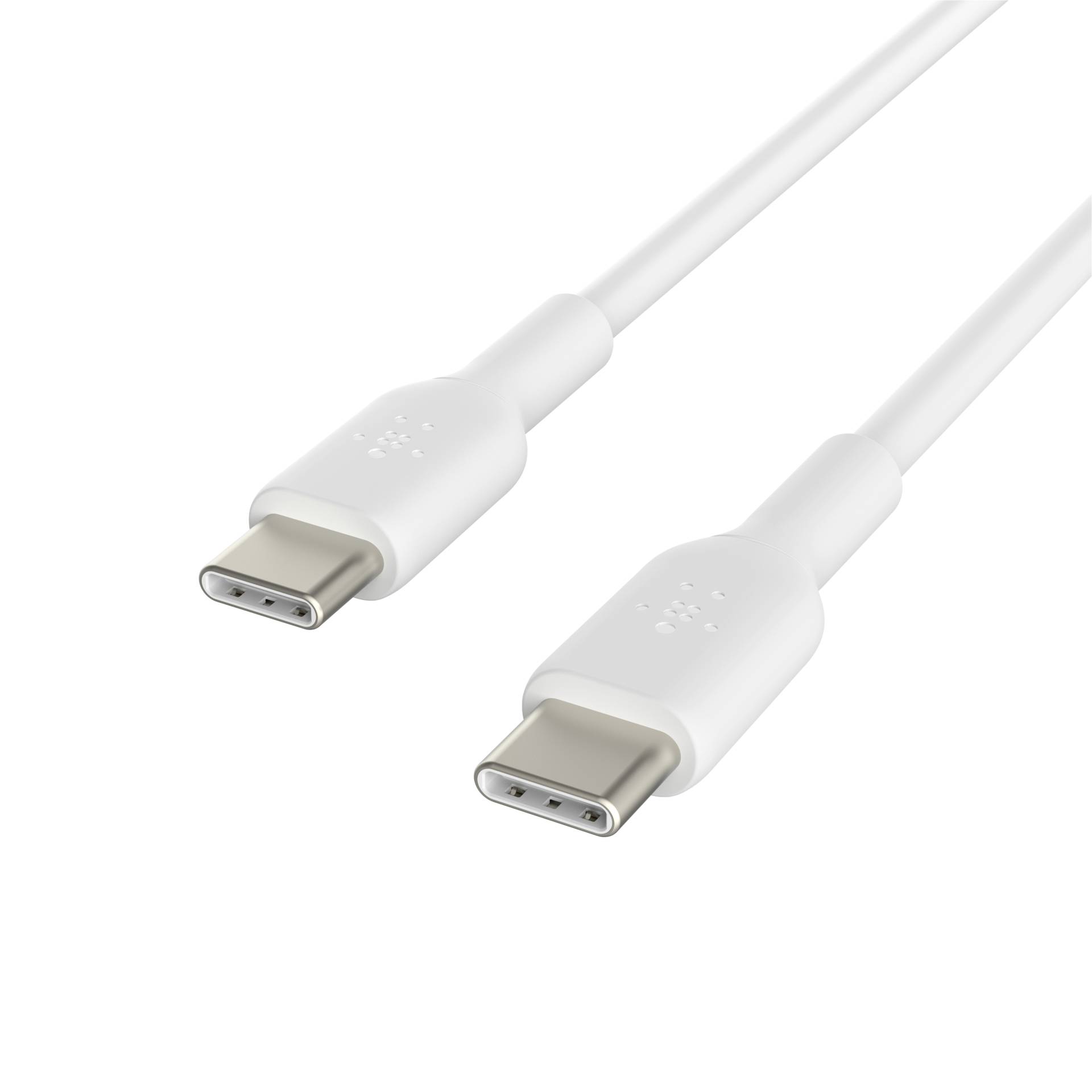 Belkin USB-C/USB-C cavo 2m PVC, bian. CAB003bt2MWH