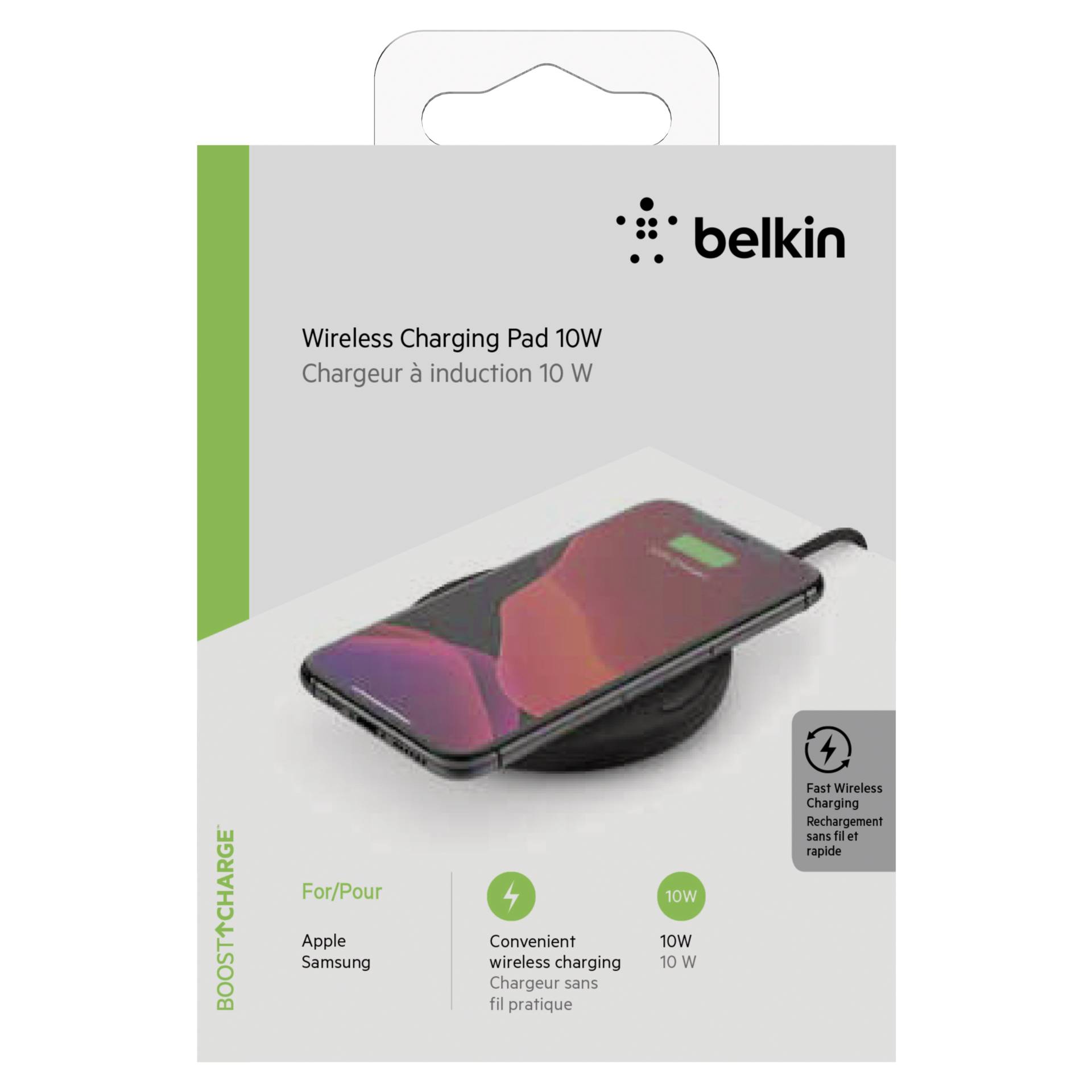 Belkin Wireless Charging Pad 10W Micro-USB Kab con Aliment.