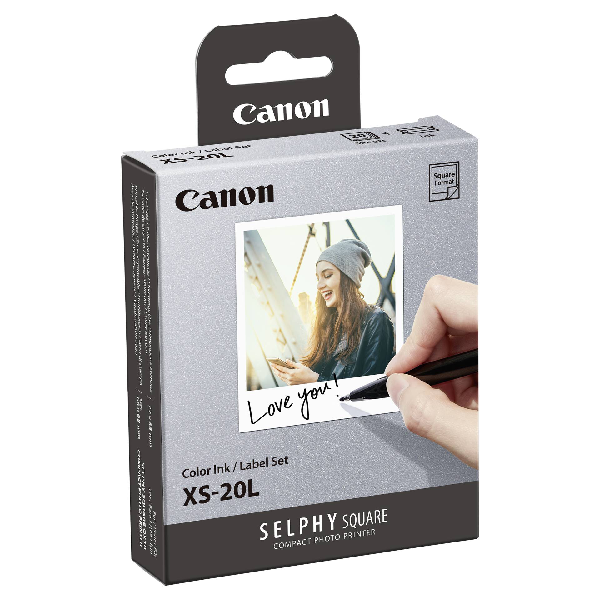 Canon XS-20 L kit 2x 10 fogli 7,2 x 8,5 cm