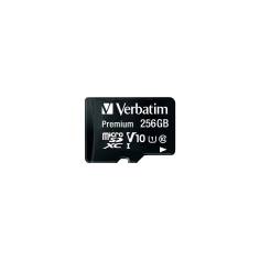 Verbatim microSDXC         256GB Class 10 UHS-I incl adatt. 2