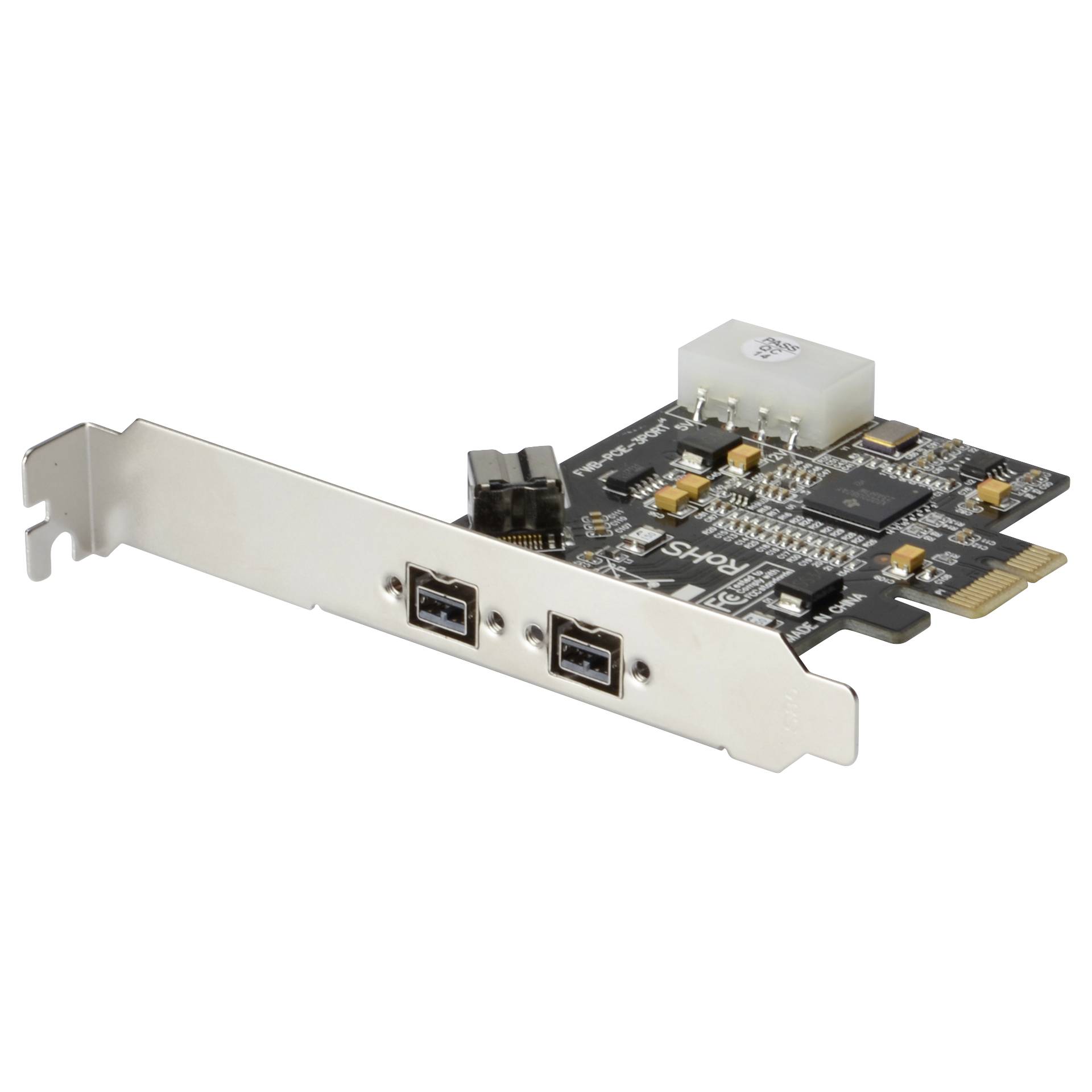 Digitus Firewire 800 PCIe Card 2x9-Pin Extern + 1x9-Pin Inte