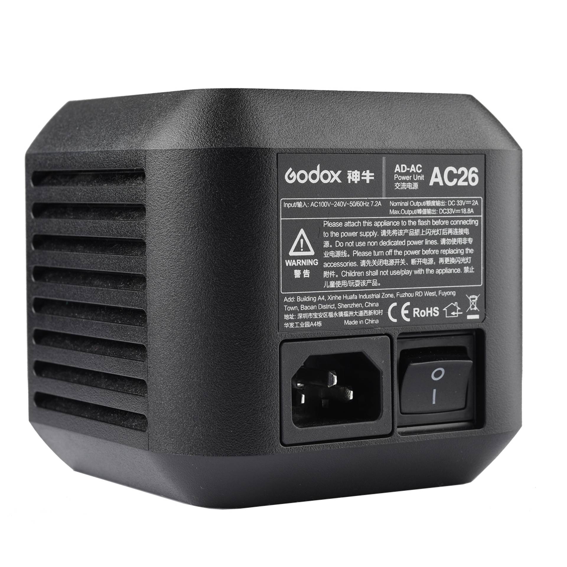 Godox AC26 AC adatt. per AD600 Pro