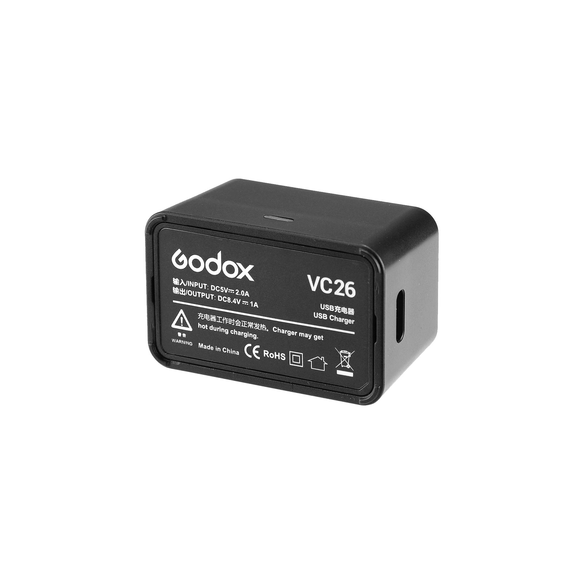 Godox VC26 USB caricabatterie per V1
