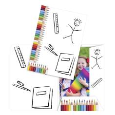 1x10 Daiber folder pencils desi. for max.pic.format 18x25cm 2
