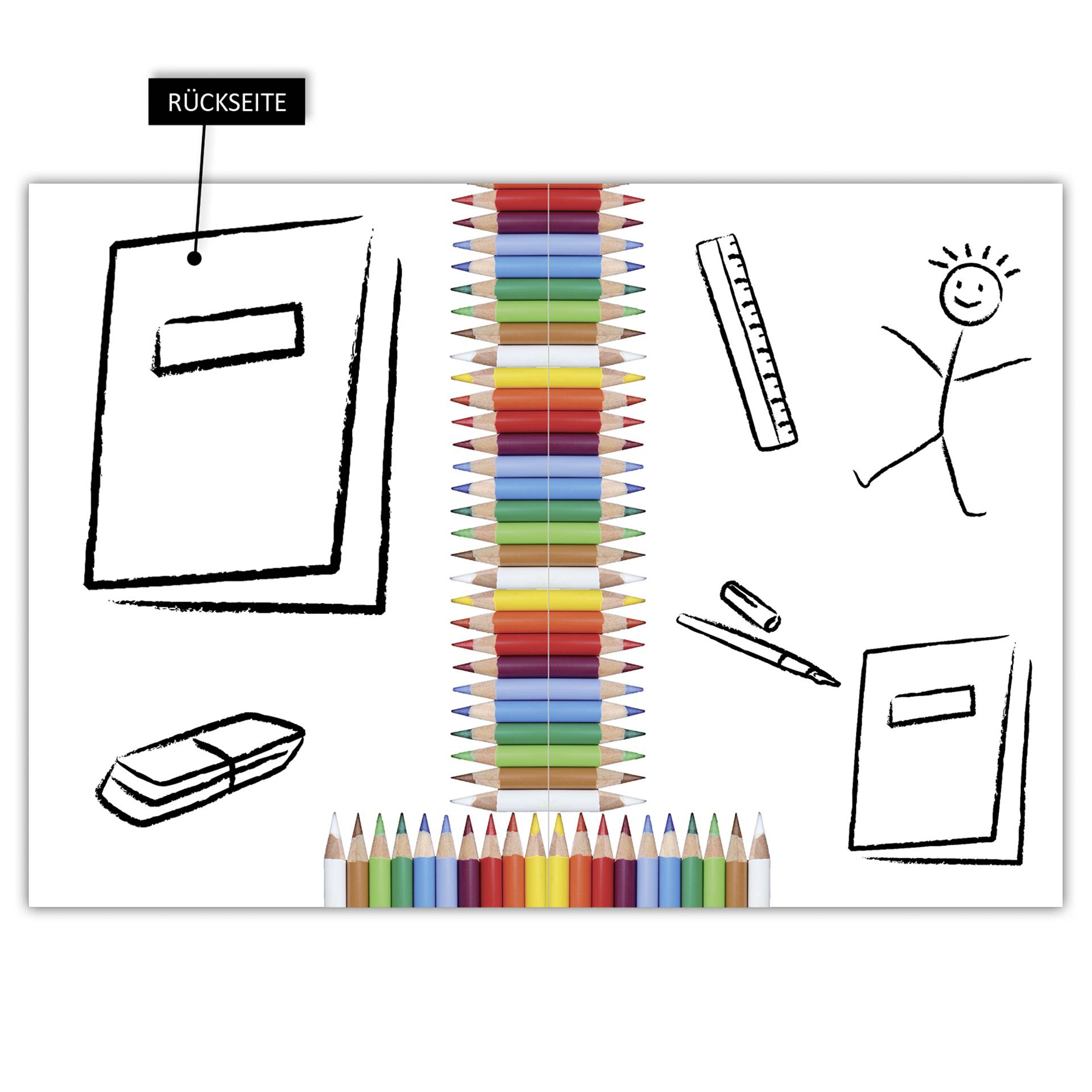 1x10 Daiber folder pencils desi. for max.pic.format 18x25cm