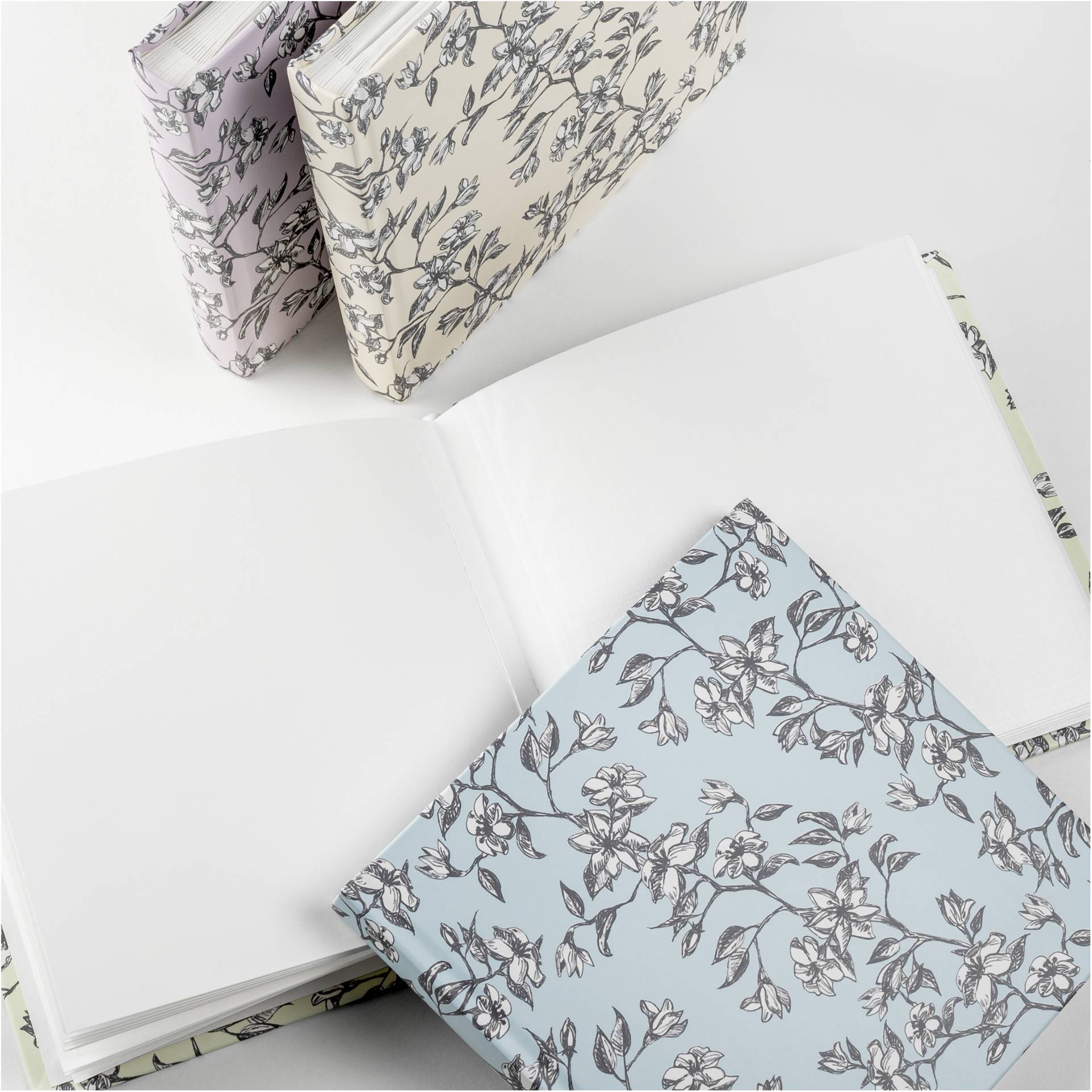 Walther Bloomy col.assort. 18x18 30 pagine bianche album FA2