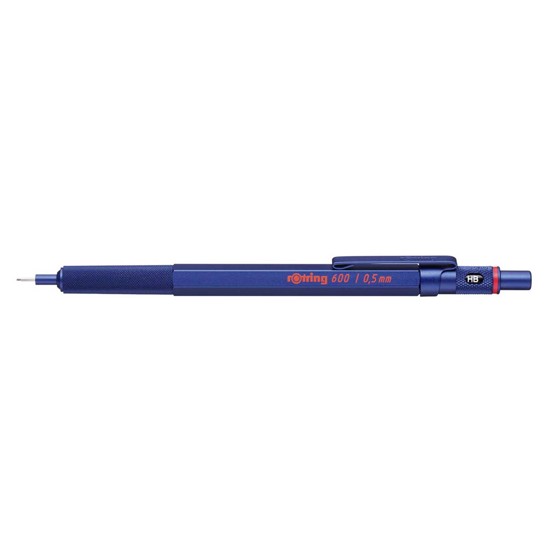 rotring 600 matita portamine m. sottile metallic-blu 0,5 mm