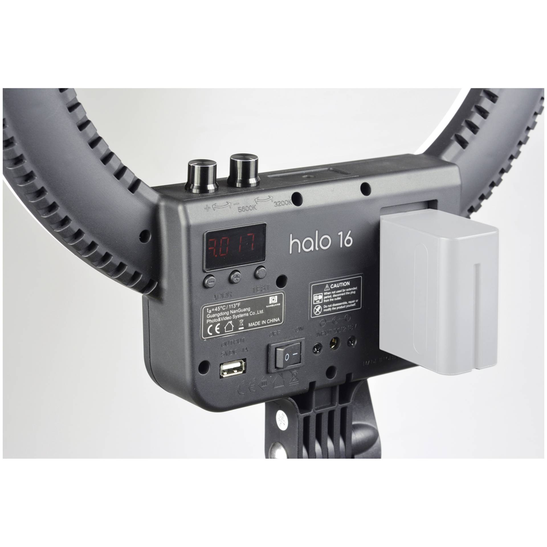 Nanlite halo 16 portrait luce ad anello