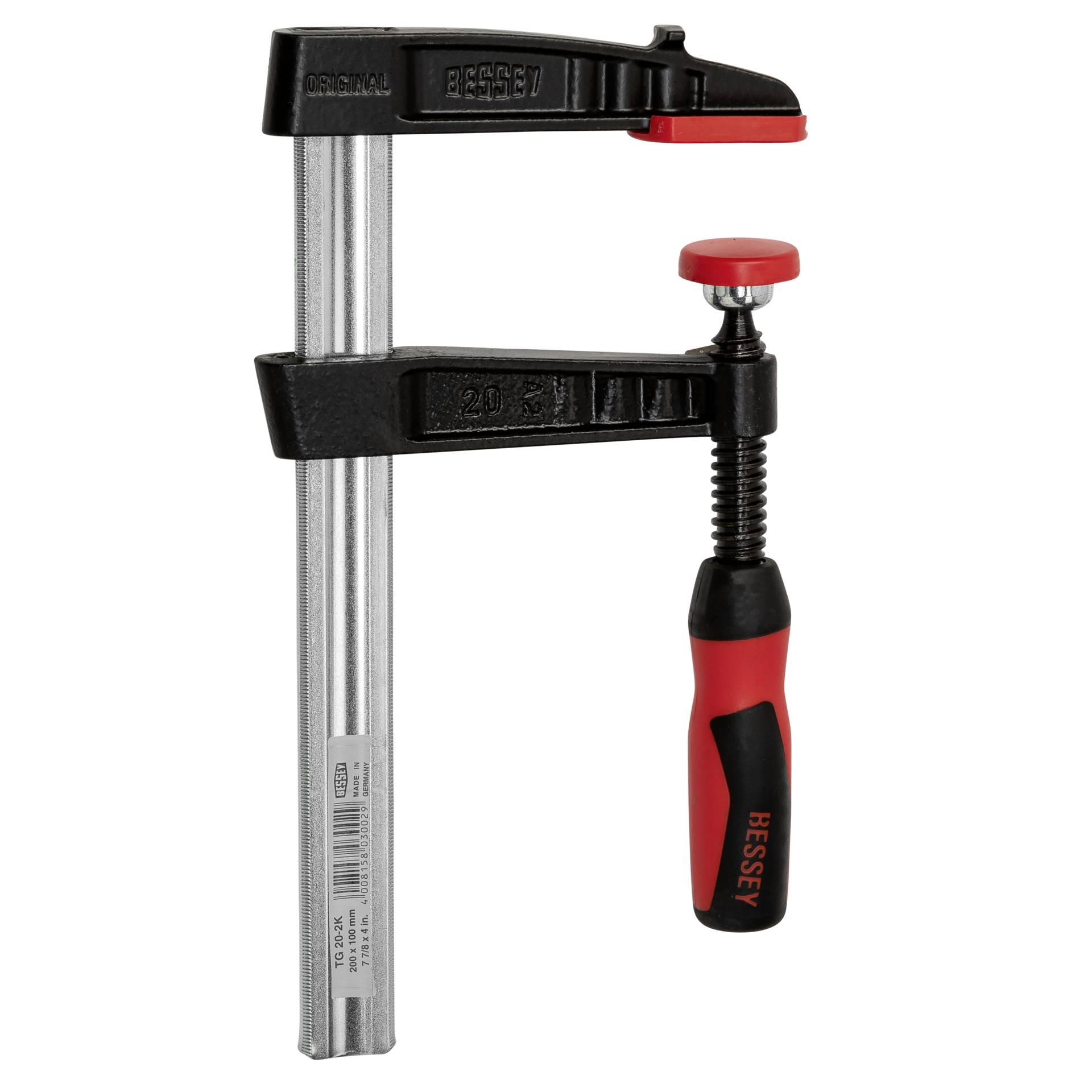 Bessey strettoio a vite gan. in ghisa malleabile TG-2K 200/1