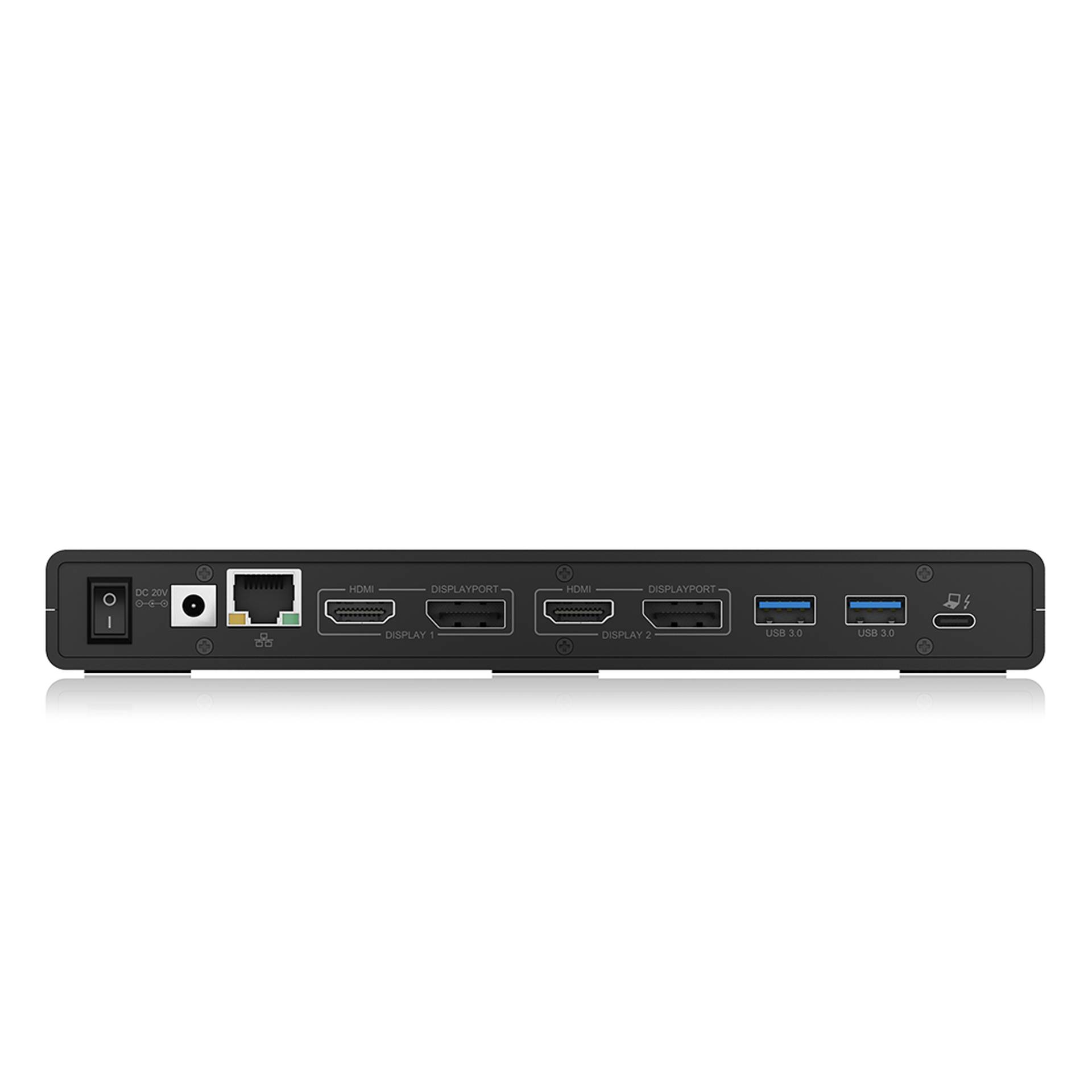 Raidsonic ICY Box IB-DK2245AC Docking con Videoausgabe
