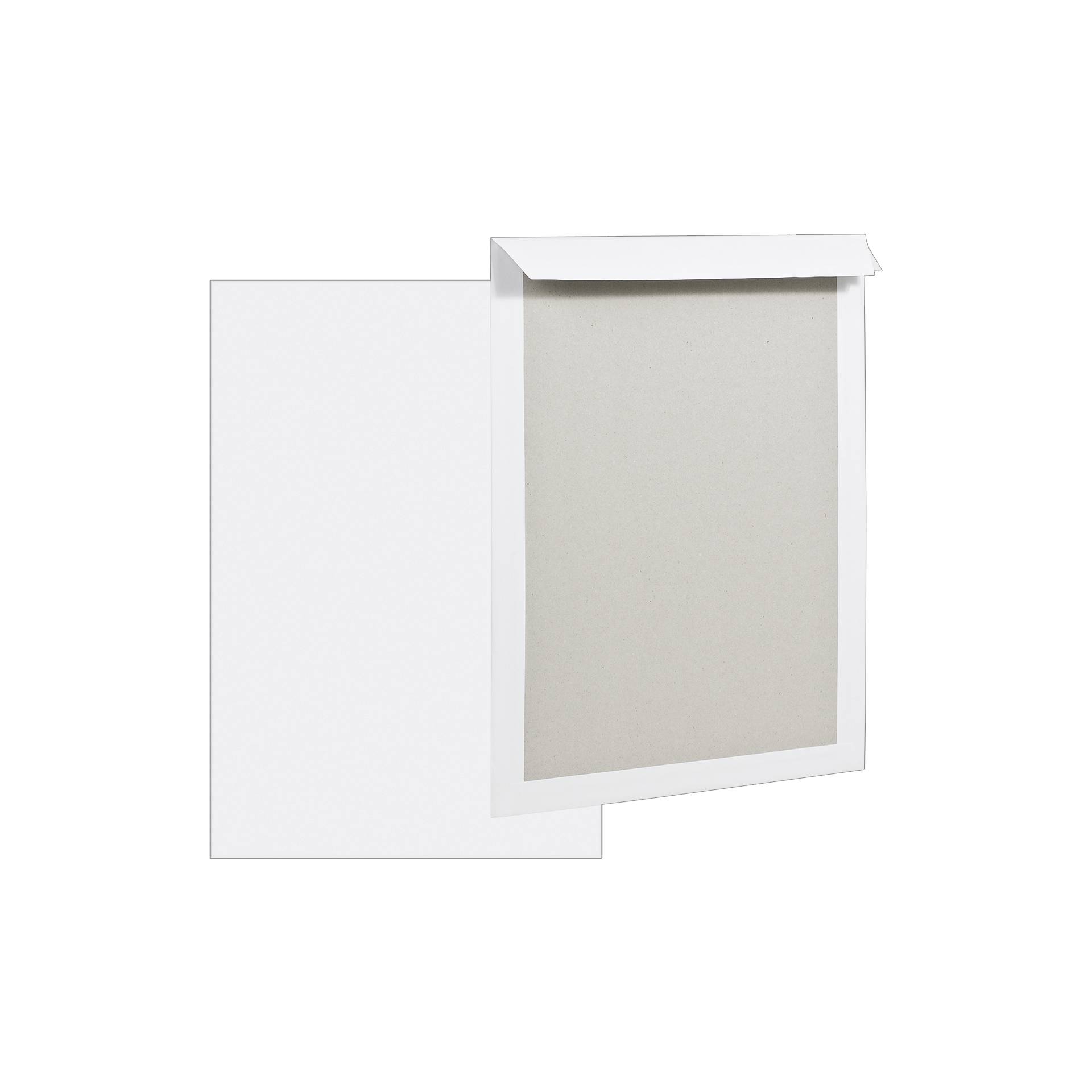 1x100 envelope cardboard back C3 324 x 457 mm white o.F. 120