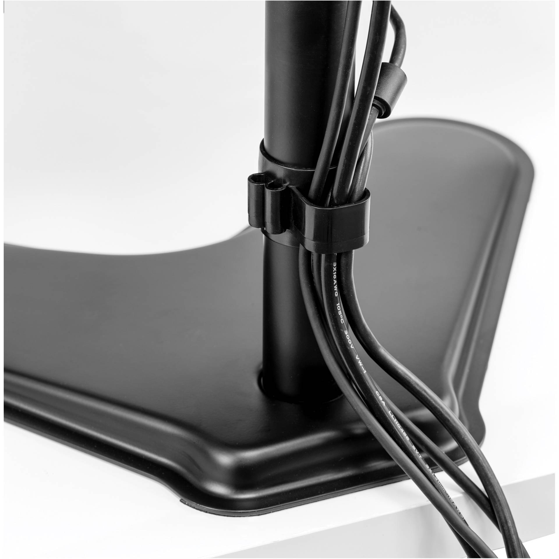 Fellowes Freestanding Dual Vertical Monitor Arm