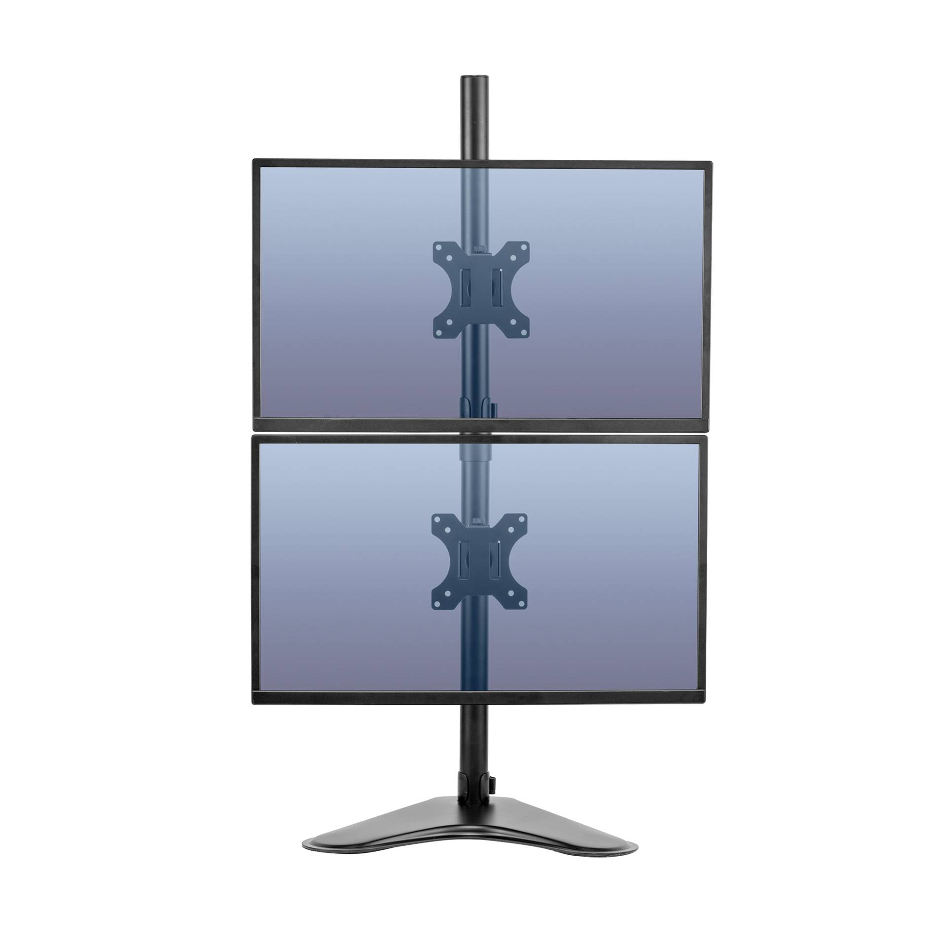 Fellowes Freestanding Dual Vertical Monitor Arm