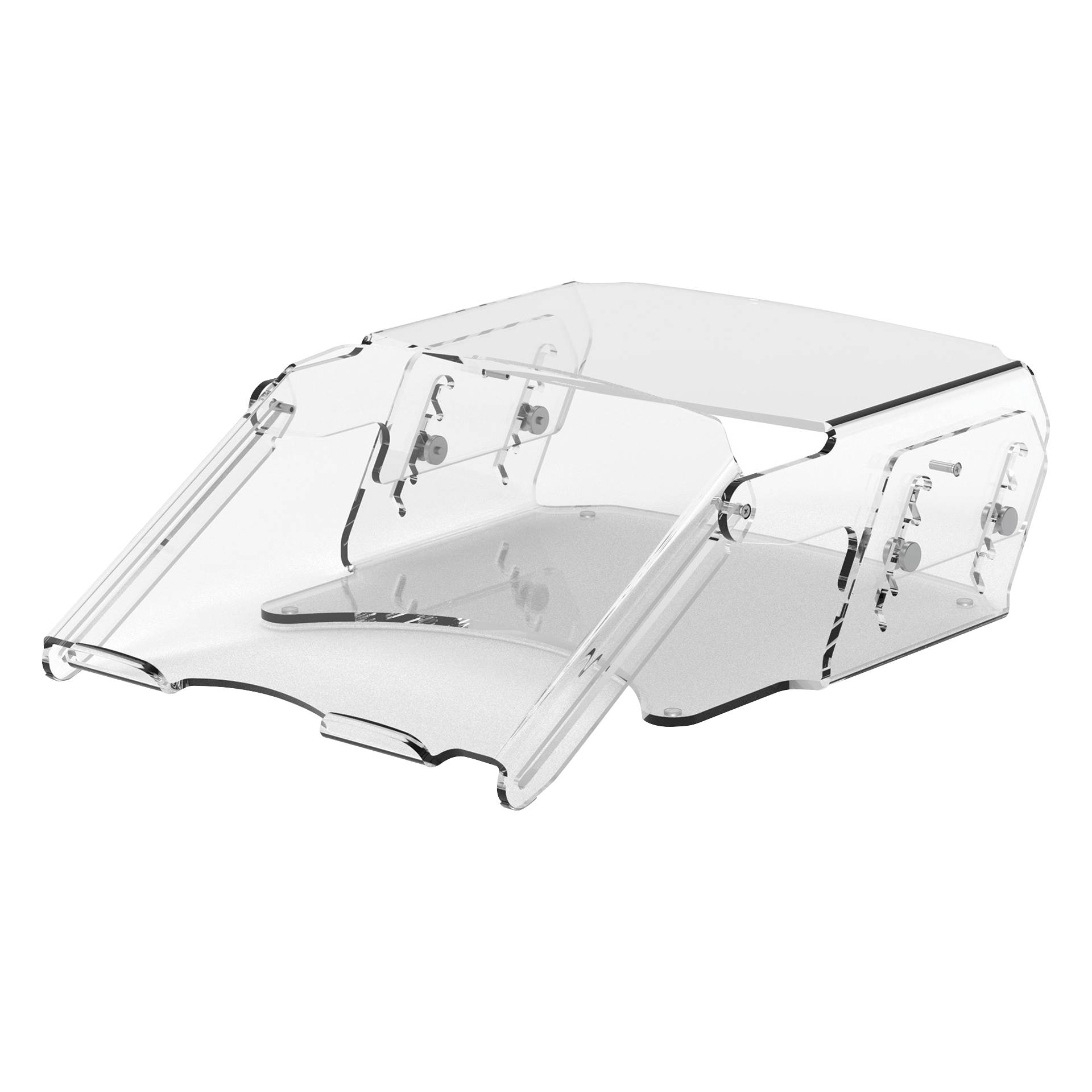 Fellowes Clarity Verstellbarer Monitor Ständer m. Dok.halter