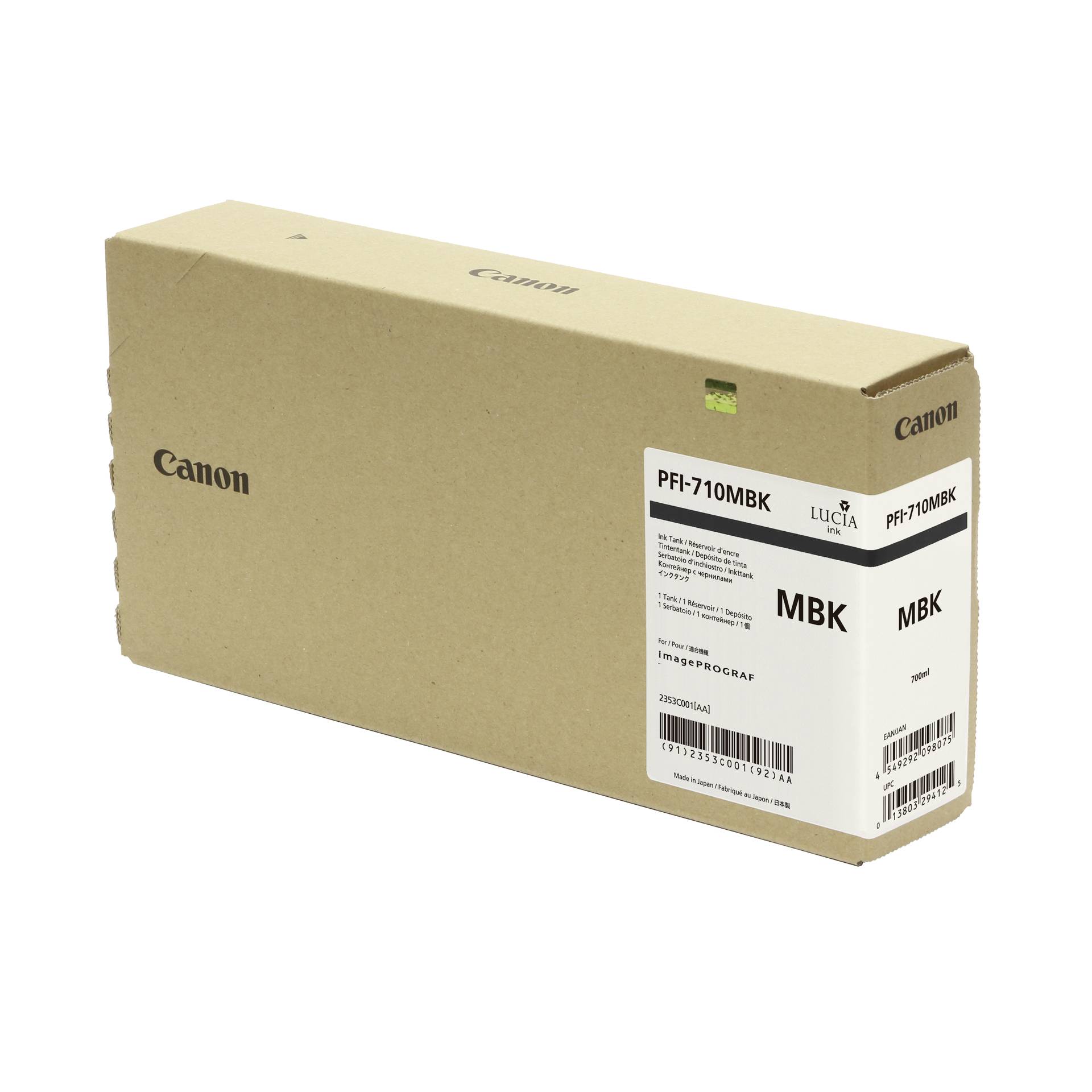 Canon PFI-710 MBK cartuccia nero 700 ml