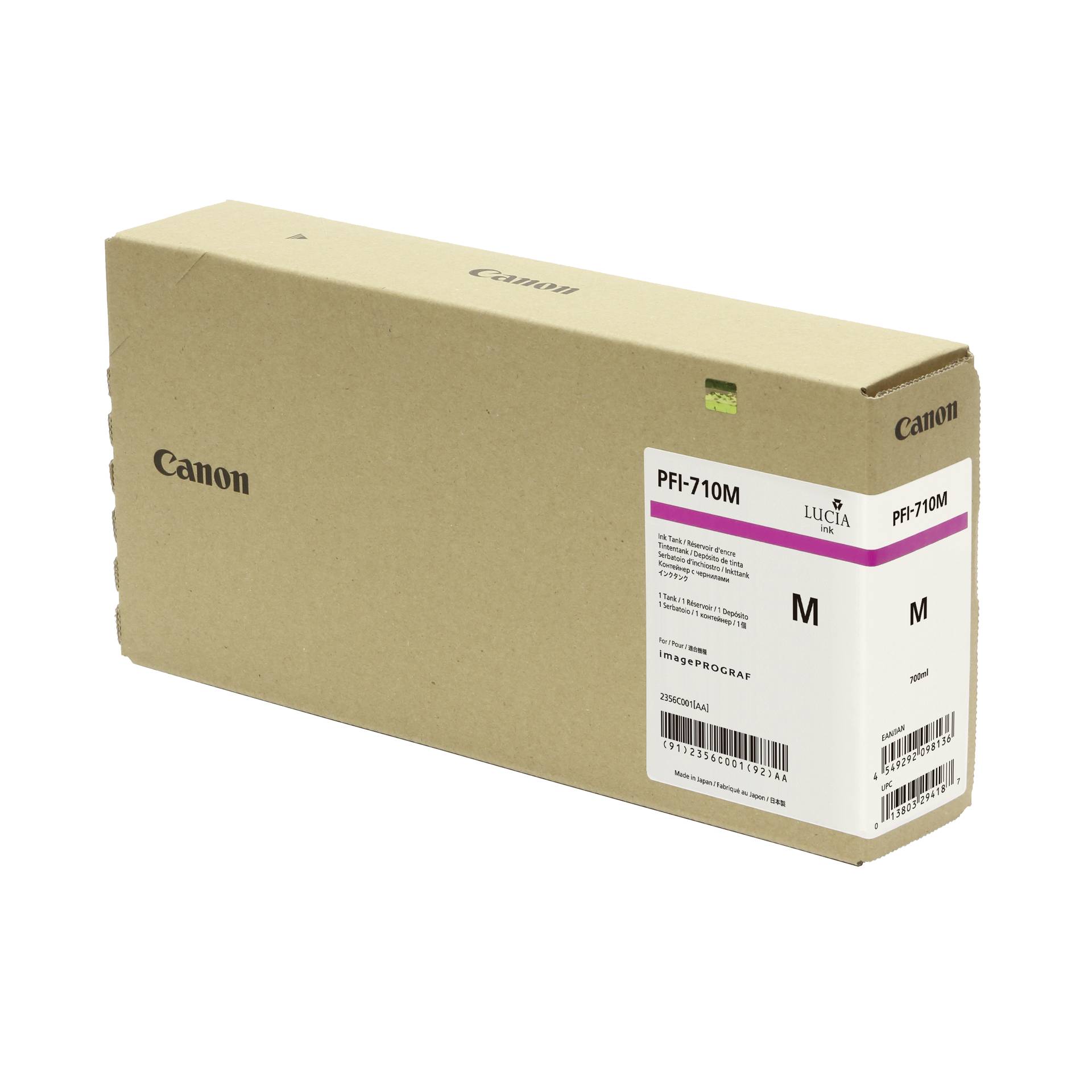 Canon PFI-710 M Cartucce magenta 700 ml
