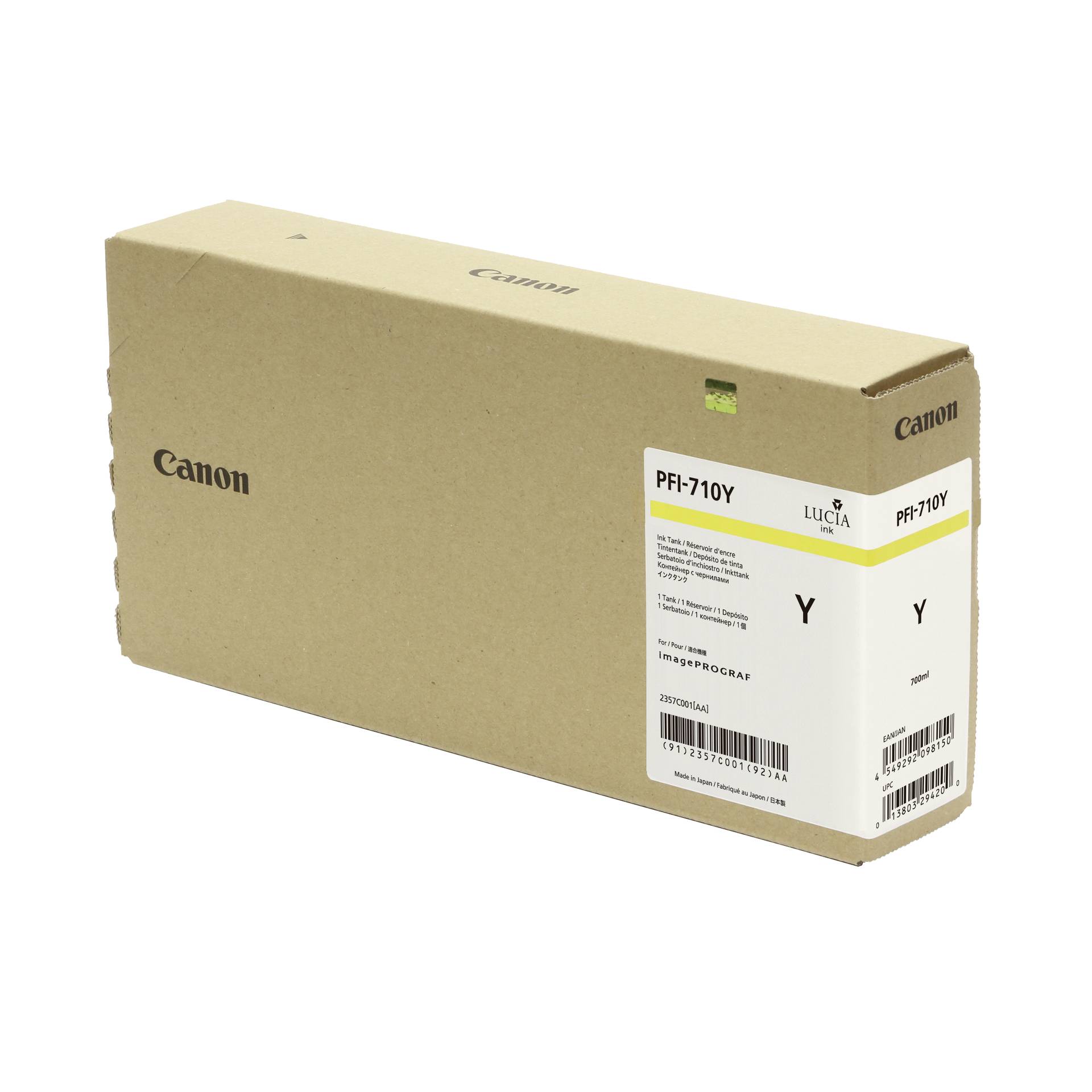 Canon PFI-710 Y Cartucce giallo 700 ml