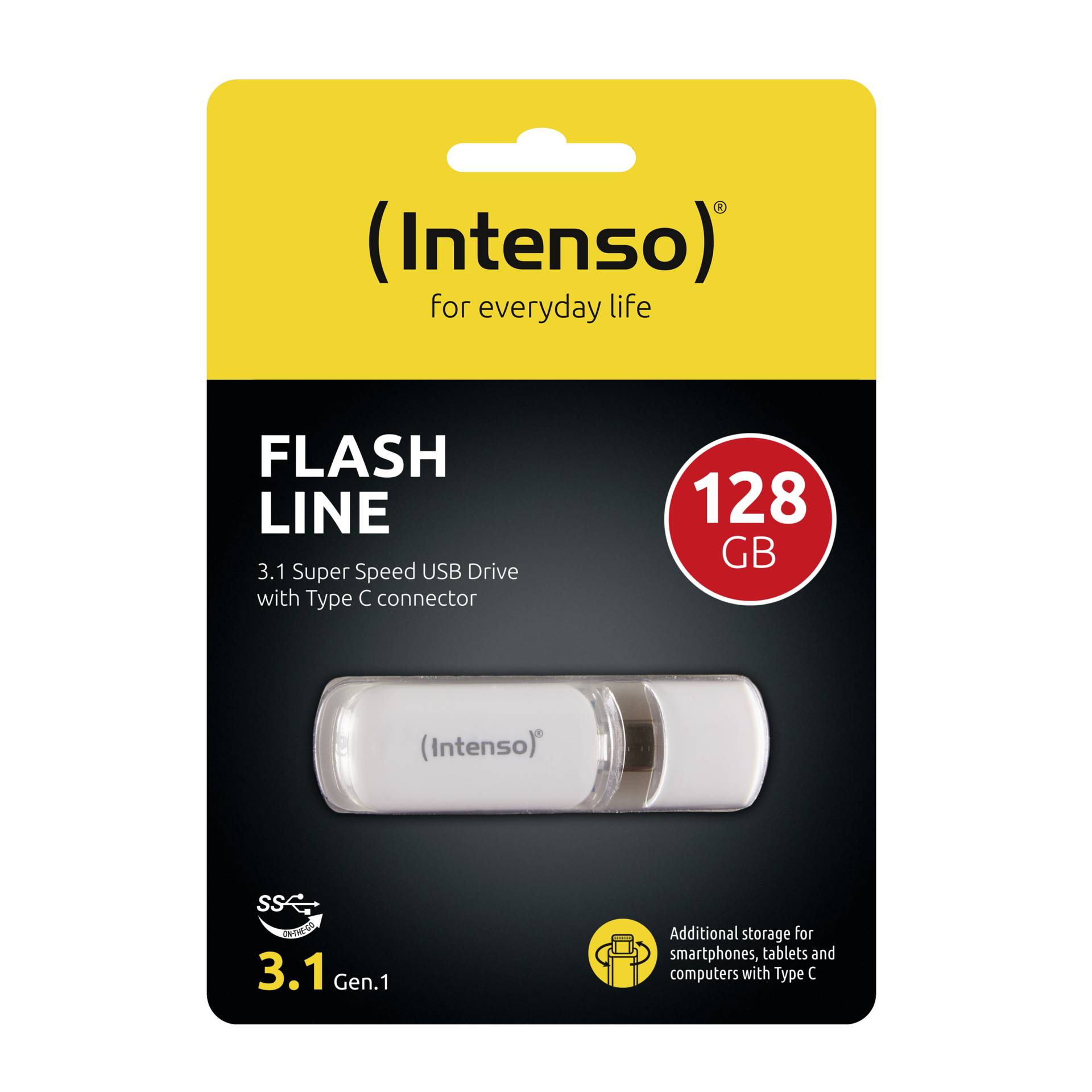 Intenso Flash Line tipo C 128GB USB Stick 3.1