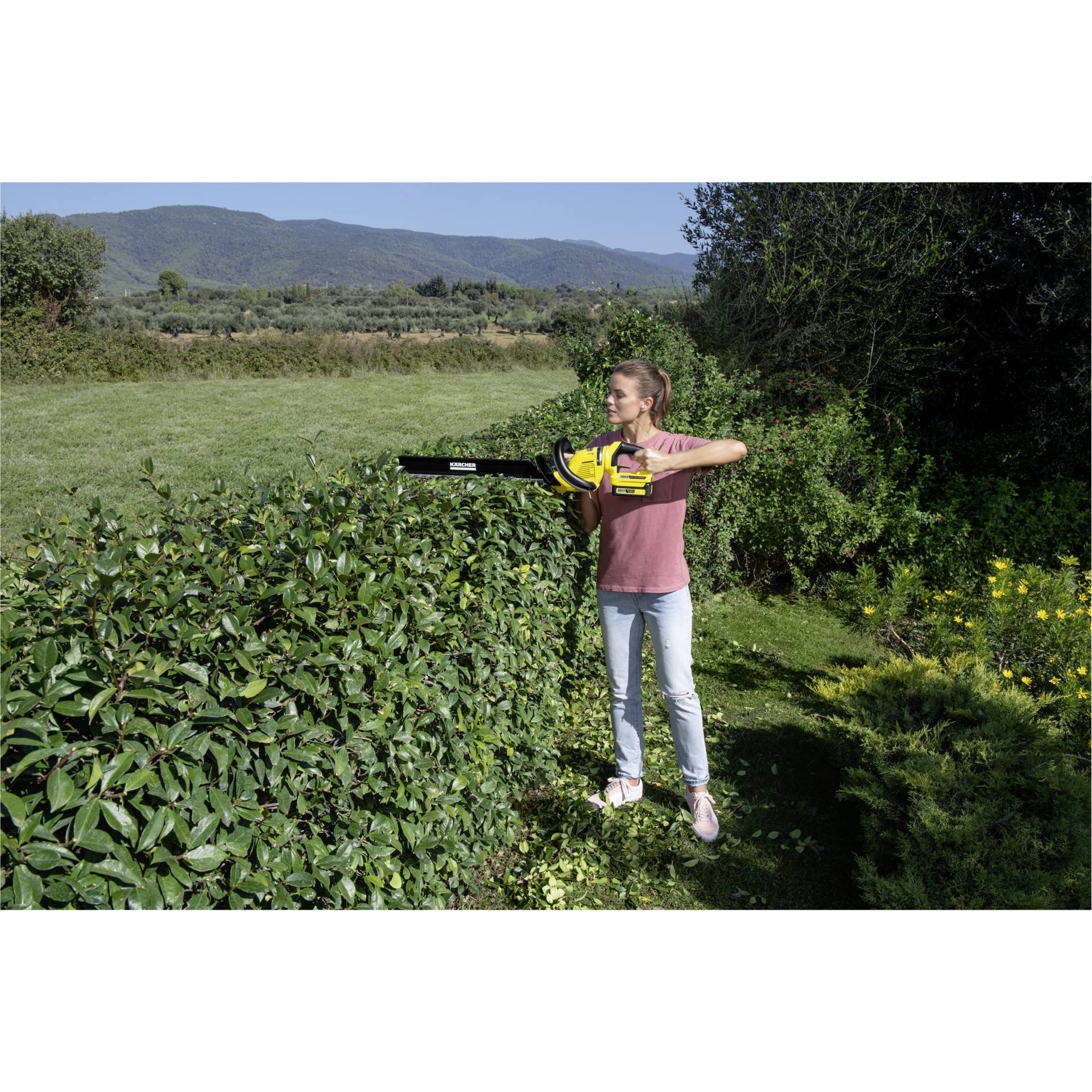 Kärcher HGE 18-50 Tagliasiepi a batteria