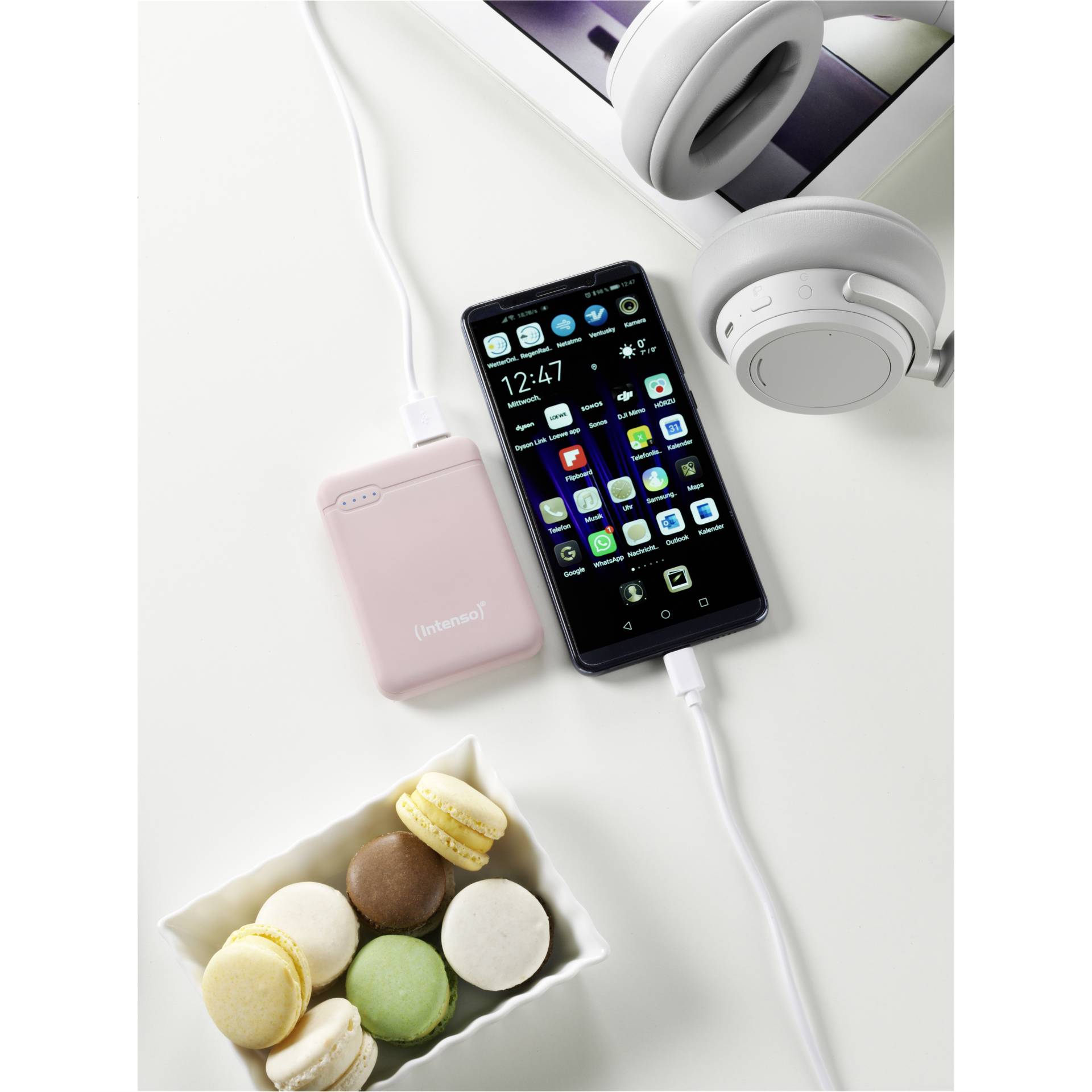 Intenso Powerbank XS5000 rosé 5000 mAh incl. USB-A to tipo C