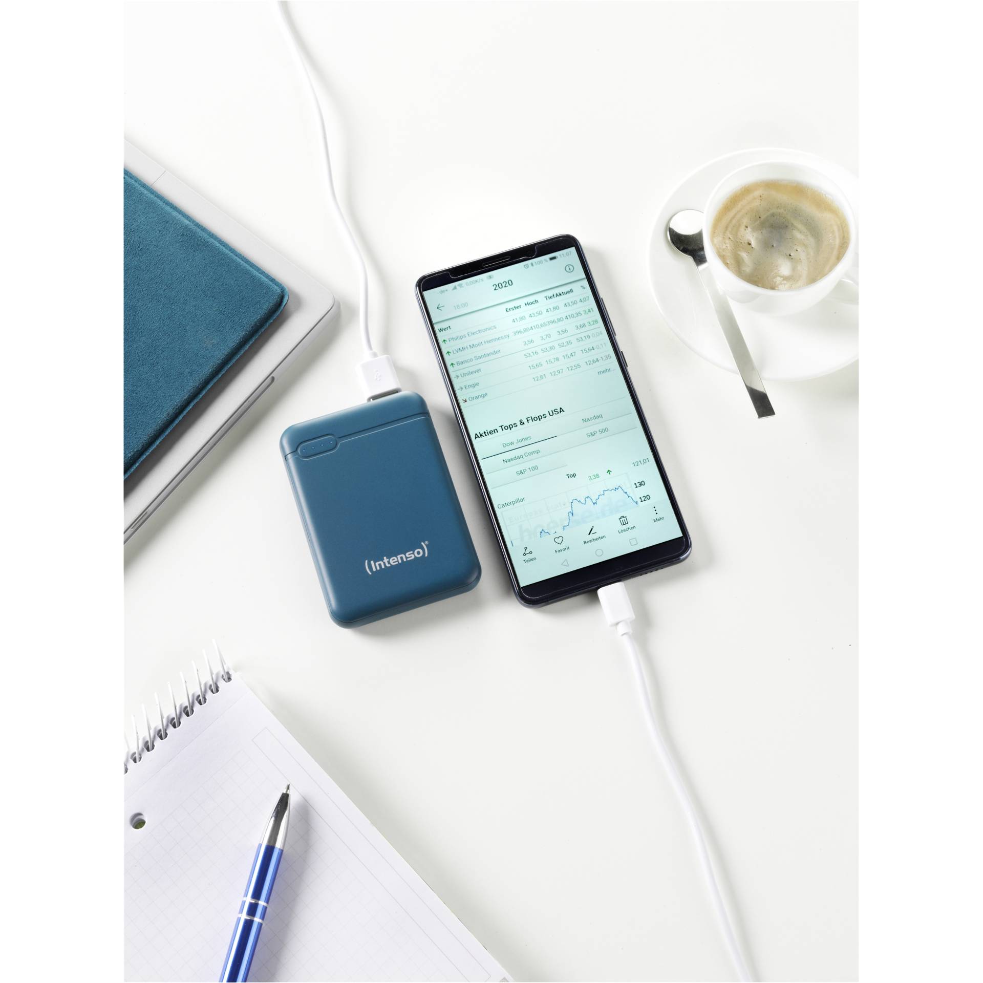 Intenso Powerbank XS5000 pertol 5000 mAh incl. USB-A to tipo