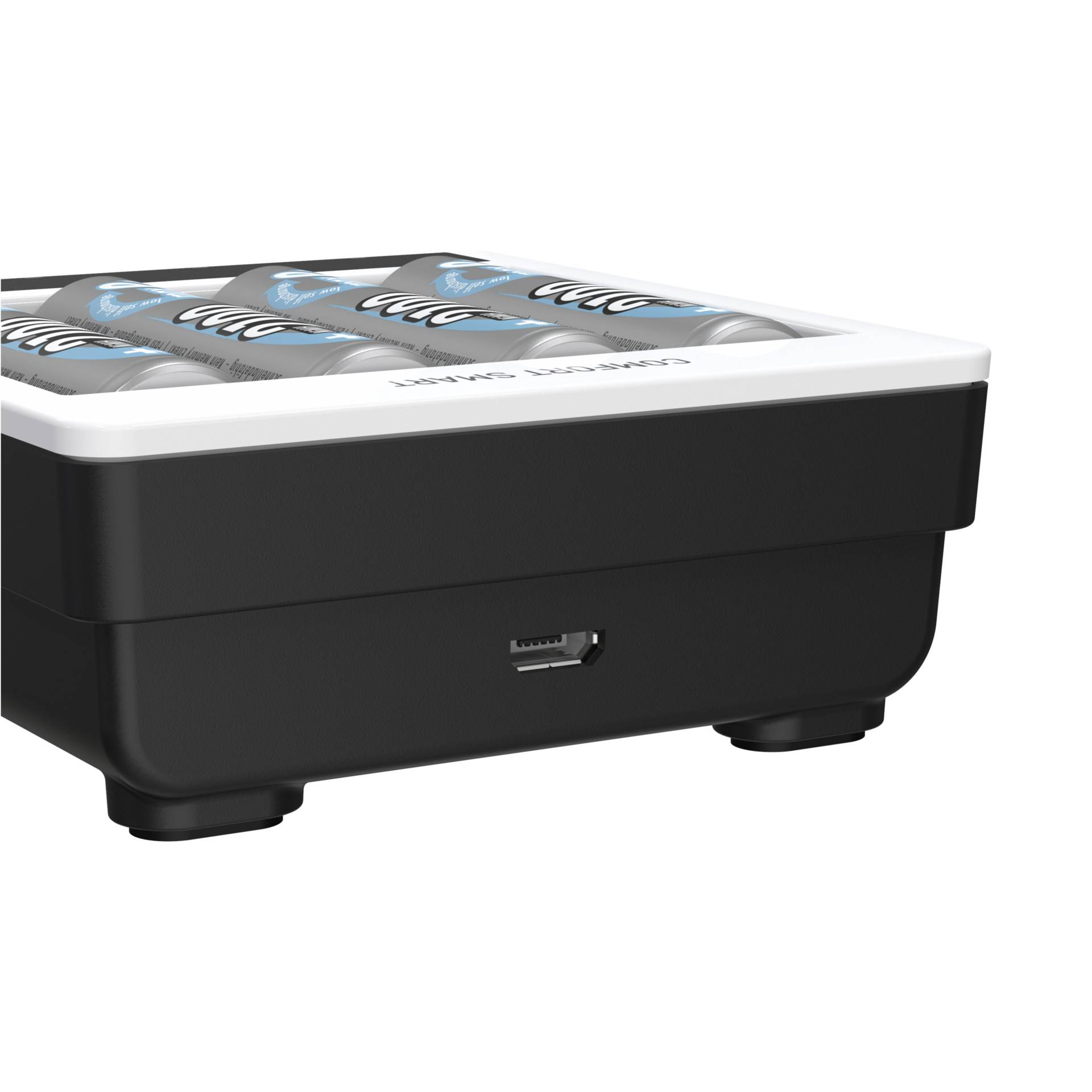 Ansmann Comfort Smart Ladegerät inkl. 4 AA Mignon Akkus 2100