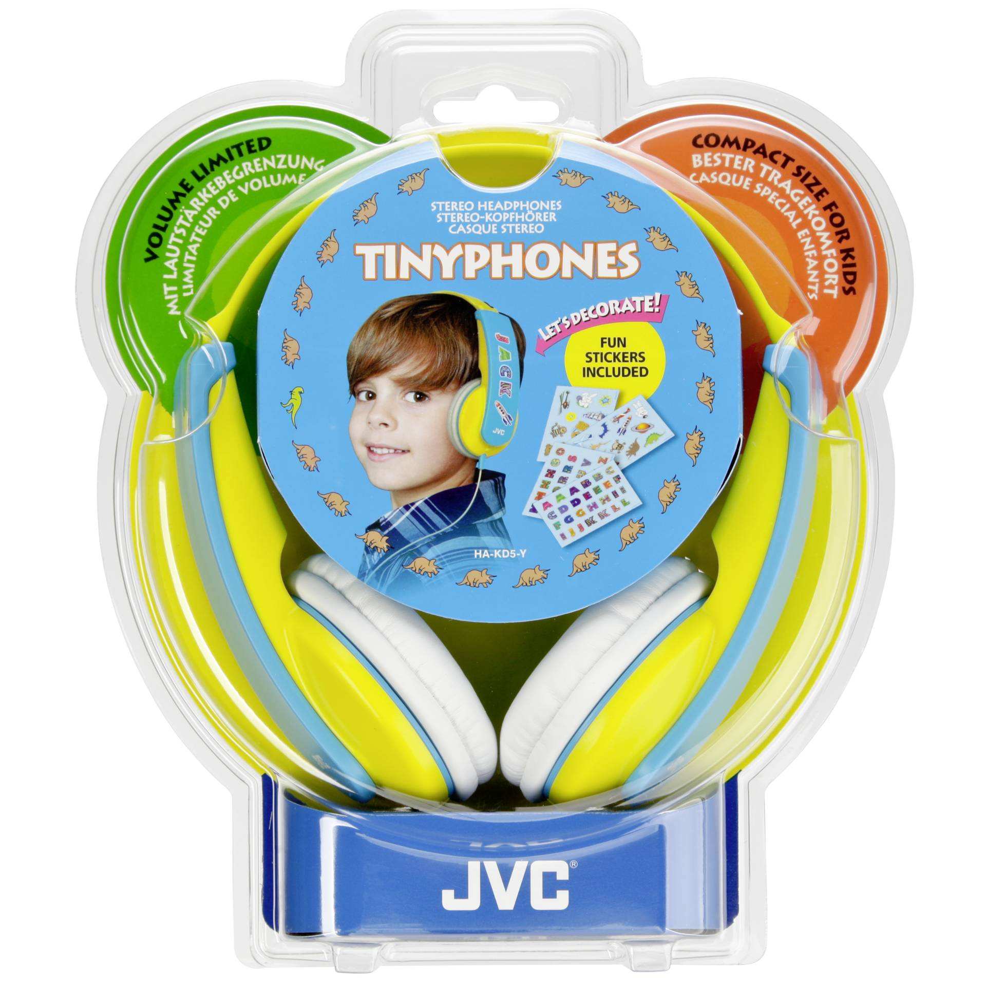 JVC HA-KD 5 Y-E giallo