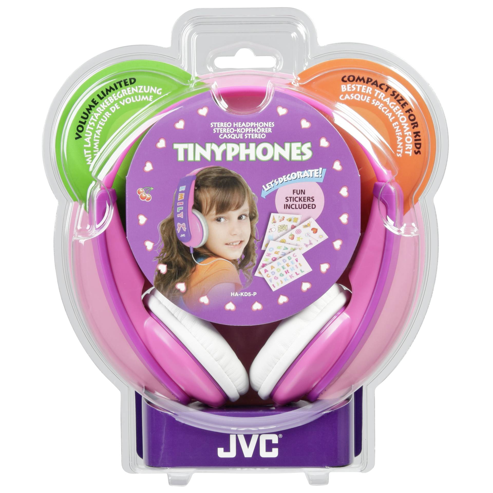 JVC HA-KD 5 P-E pink