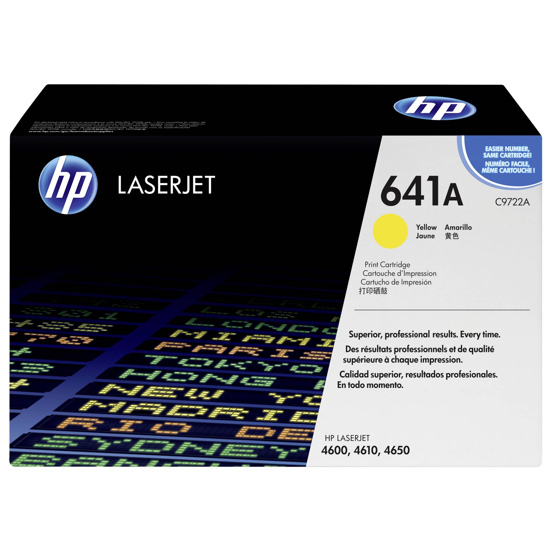 HP cartuccia C 9722 A giallo
