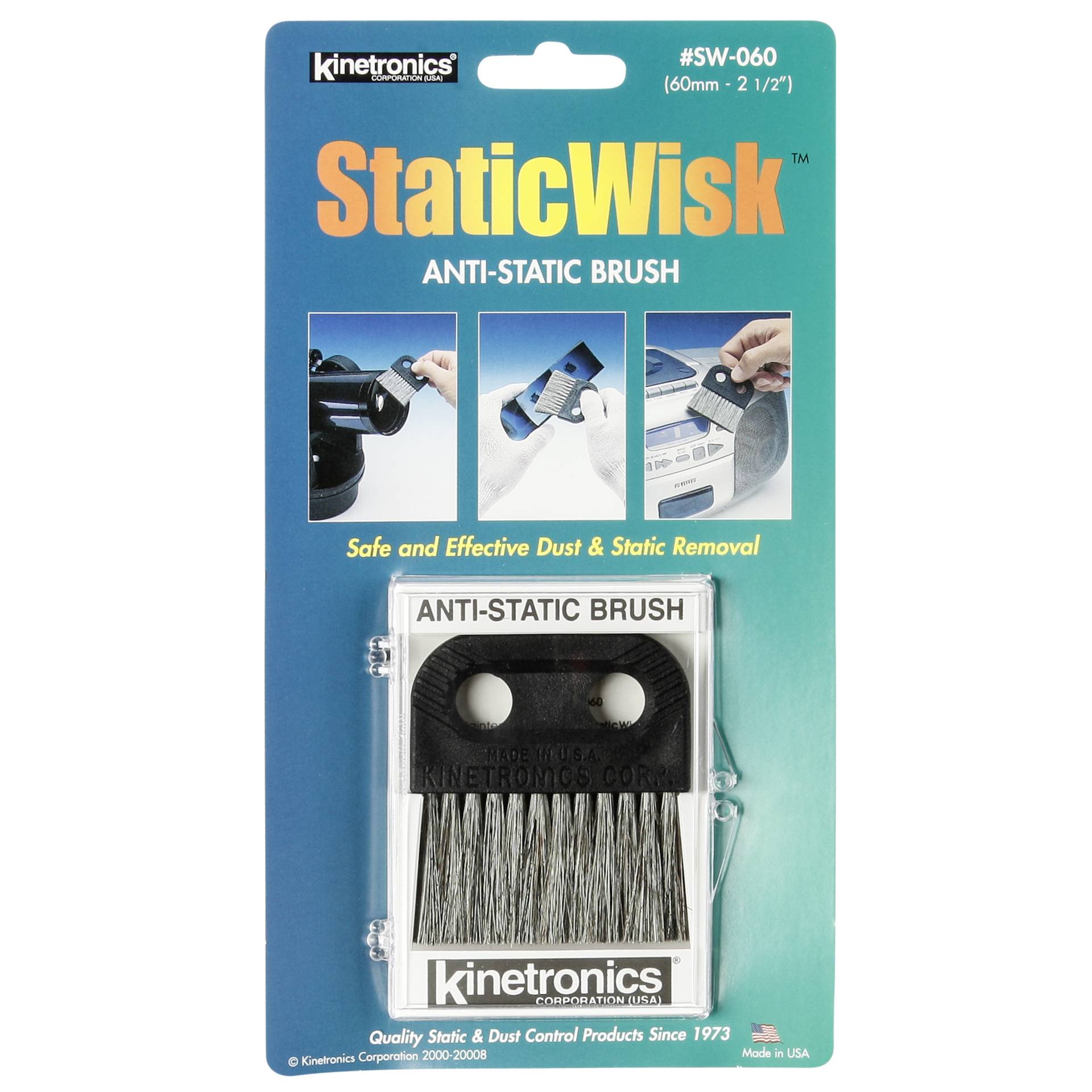 Kinetronics Spazzola antistatica SW-060