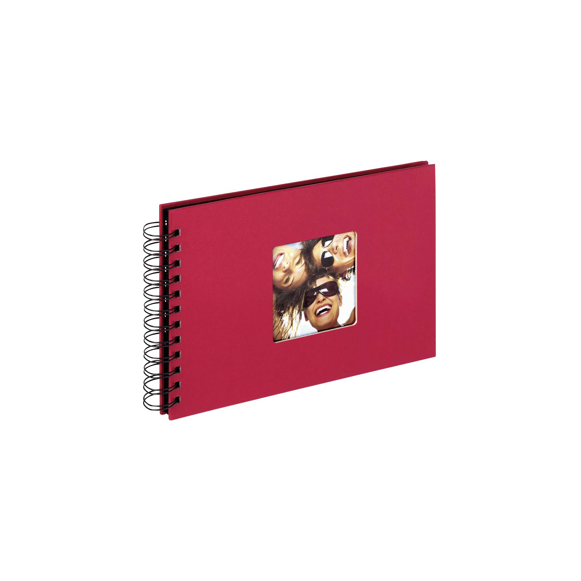 Walther Fun rosso spirale 23x17 40 nero pagine SA109R