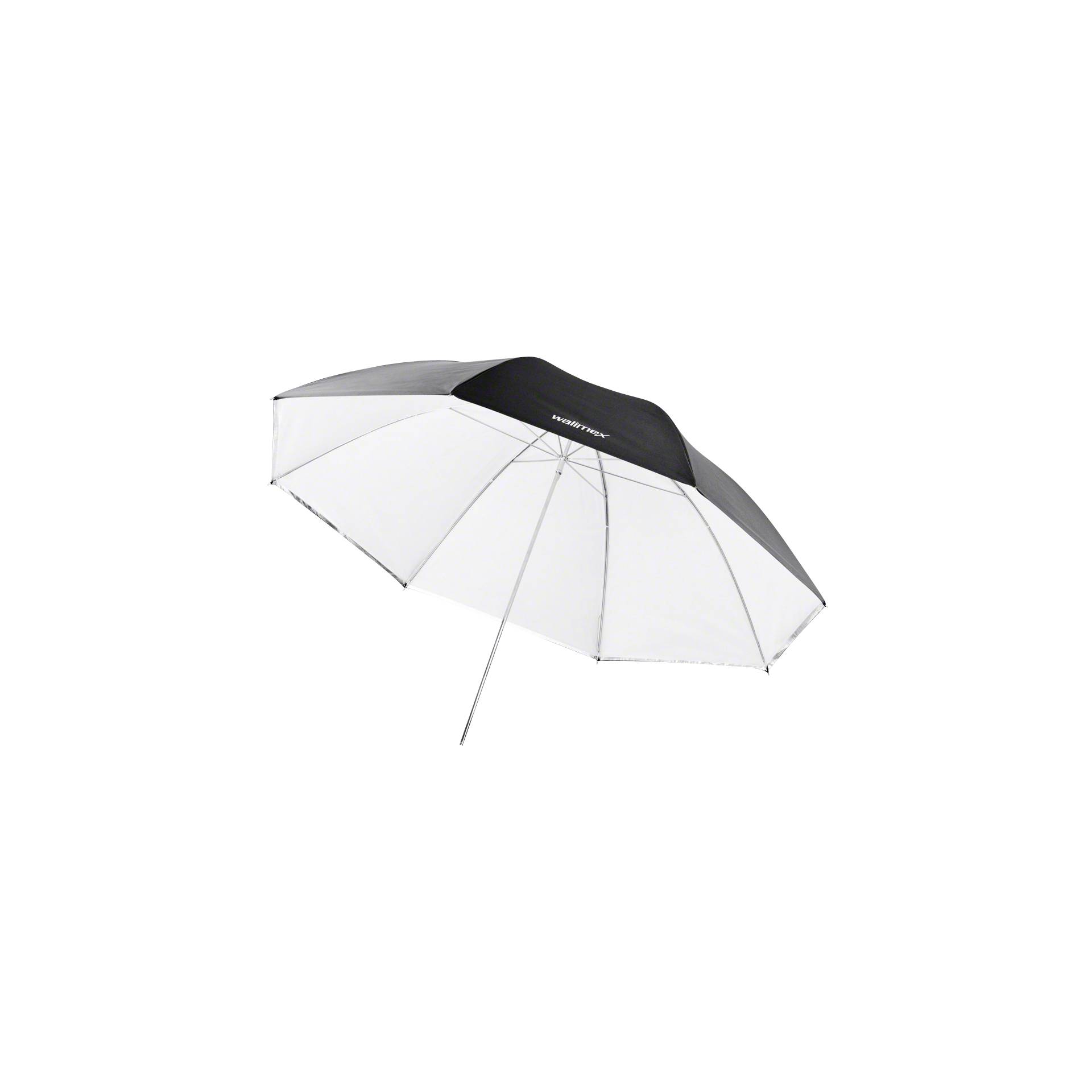 walimex 2in1   84cm  Reflex-& Translucent ombrello   bianco