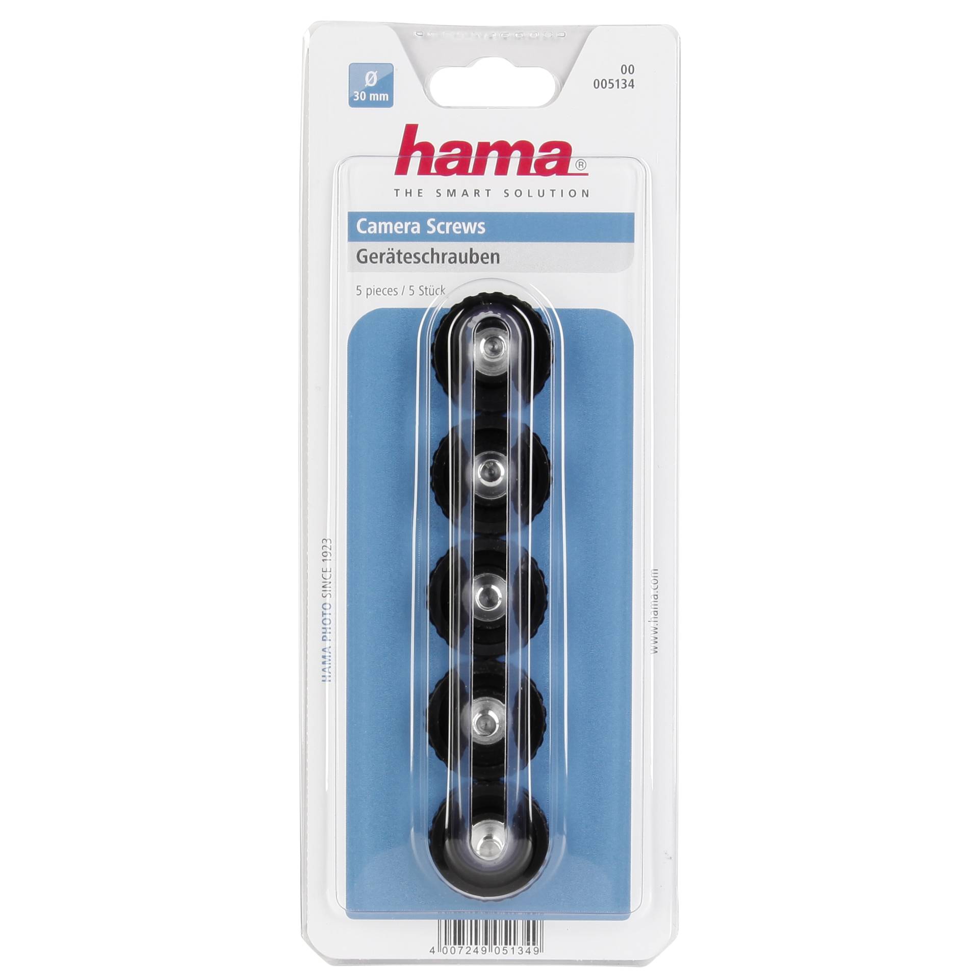 Hama Camera Screws 11 mm 1/4  (5 pcs)              5134