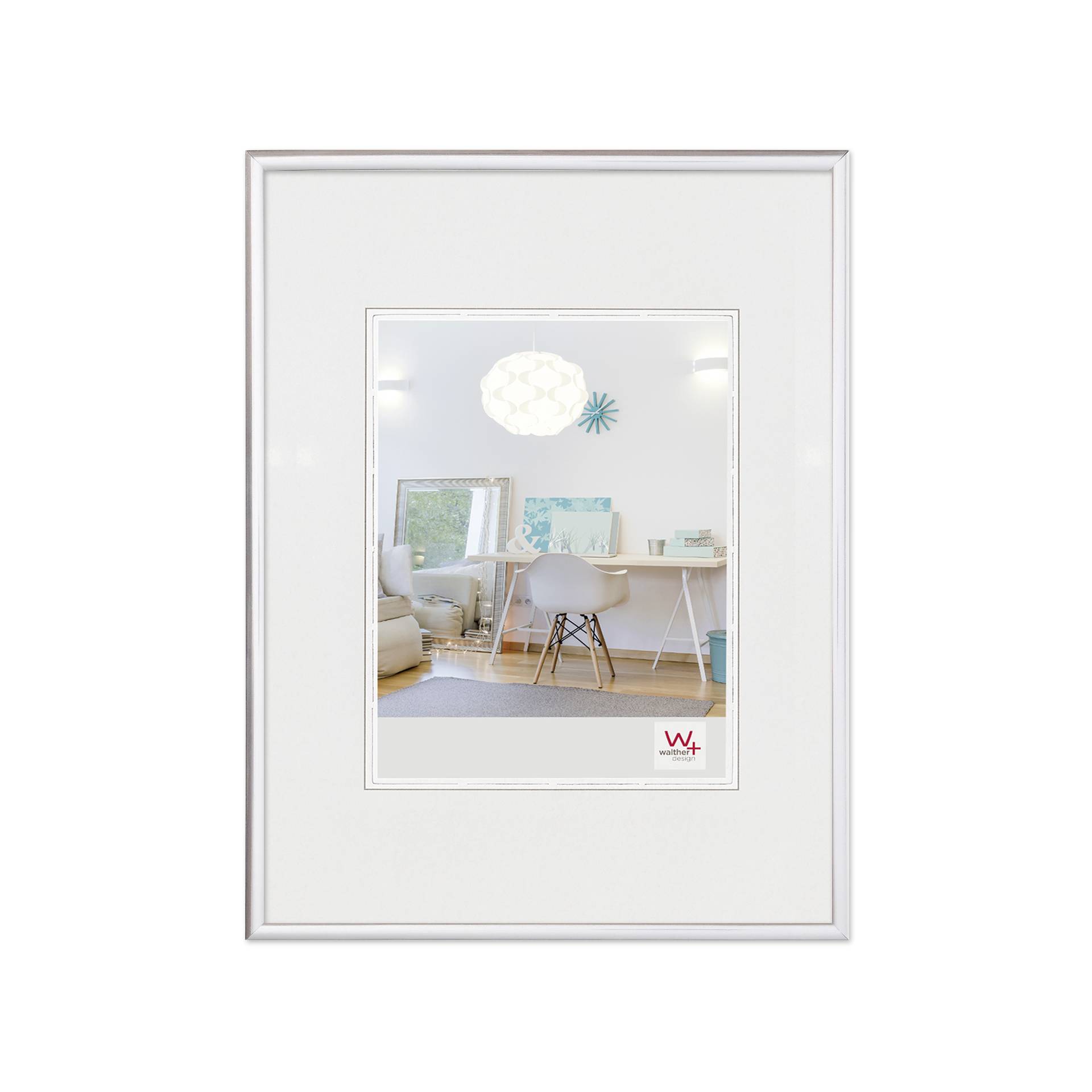 Walther New Lifestyle      18x24 plastica argento KV824S