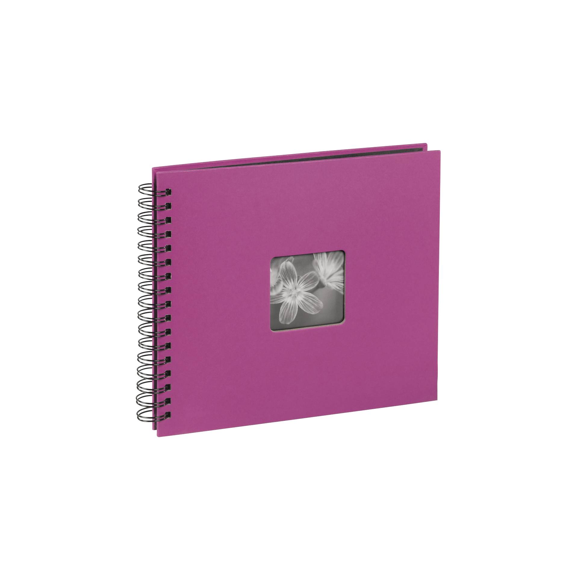 Hama  Fine Art  album a spirale pink 36x32 50 pagine nere 10