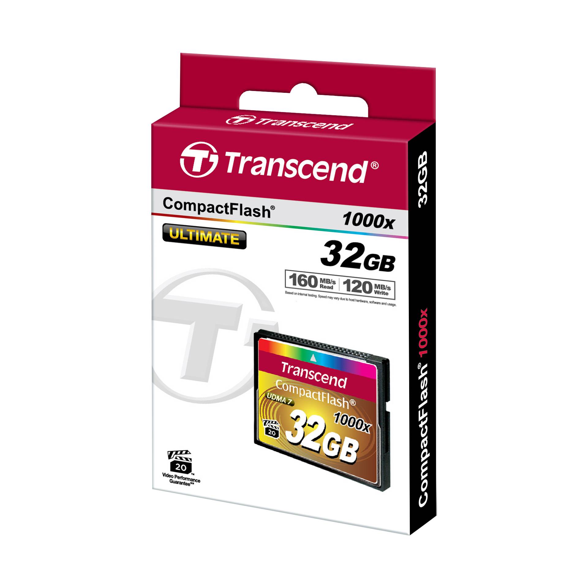 Transcend Compact Flash 32GB 1000x 2