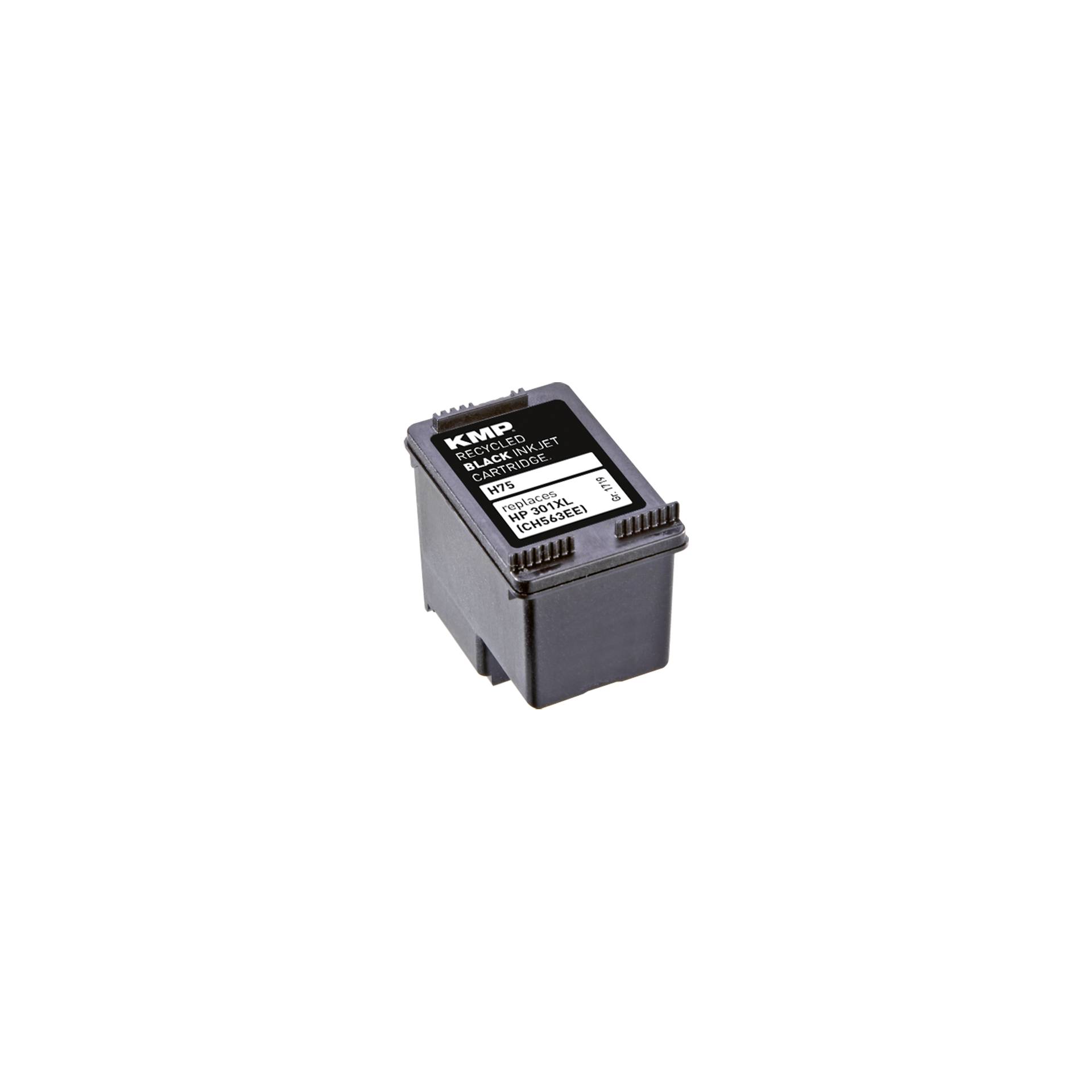 KMP H75 cartuccia     nero compatibile con HP CH 563 EE
